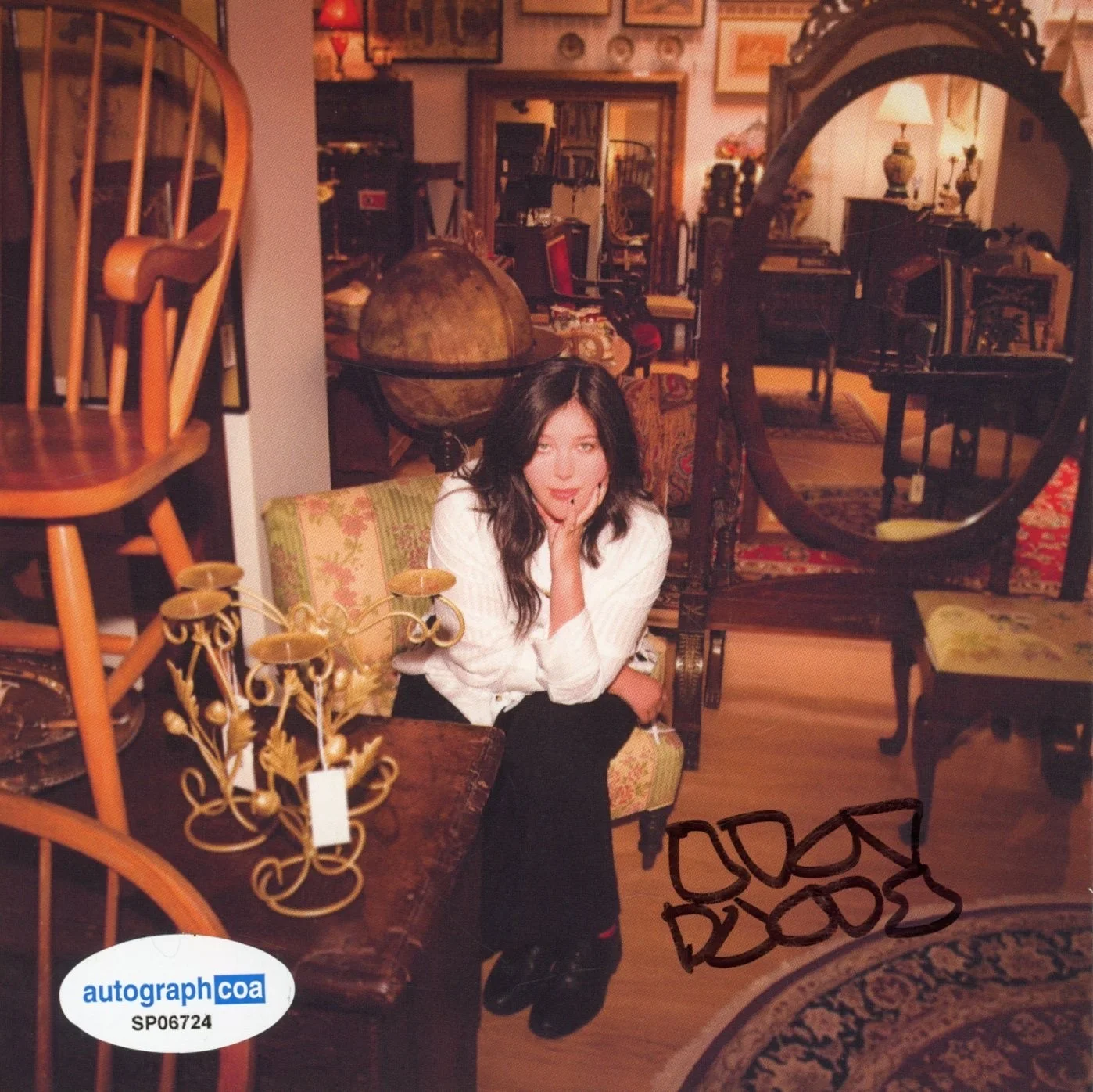 Lucy Dacus Signed Autograph Forever Is a Feeling CD Framed Boygenius ACOA COA, изображение 5