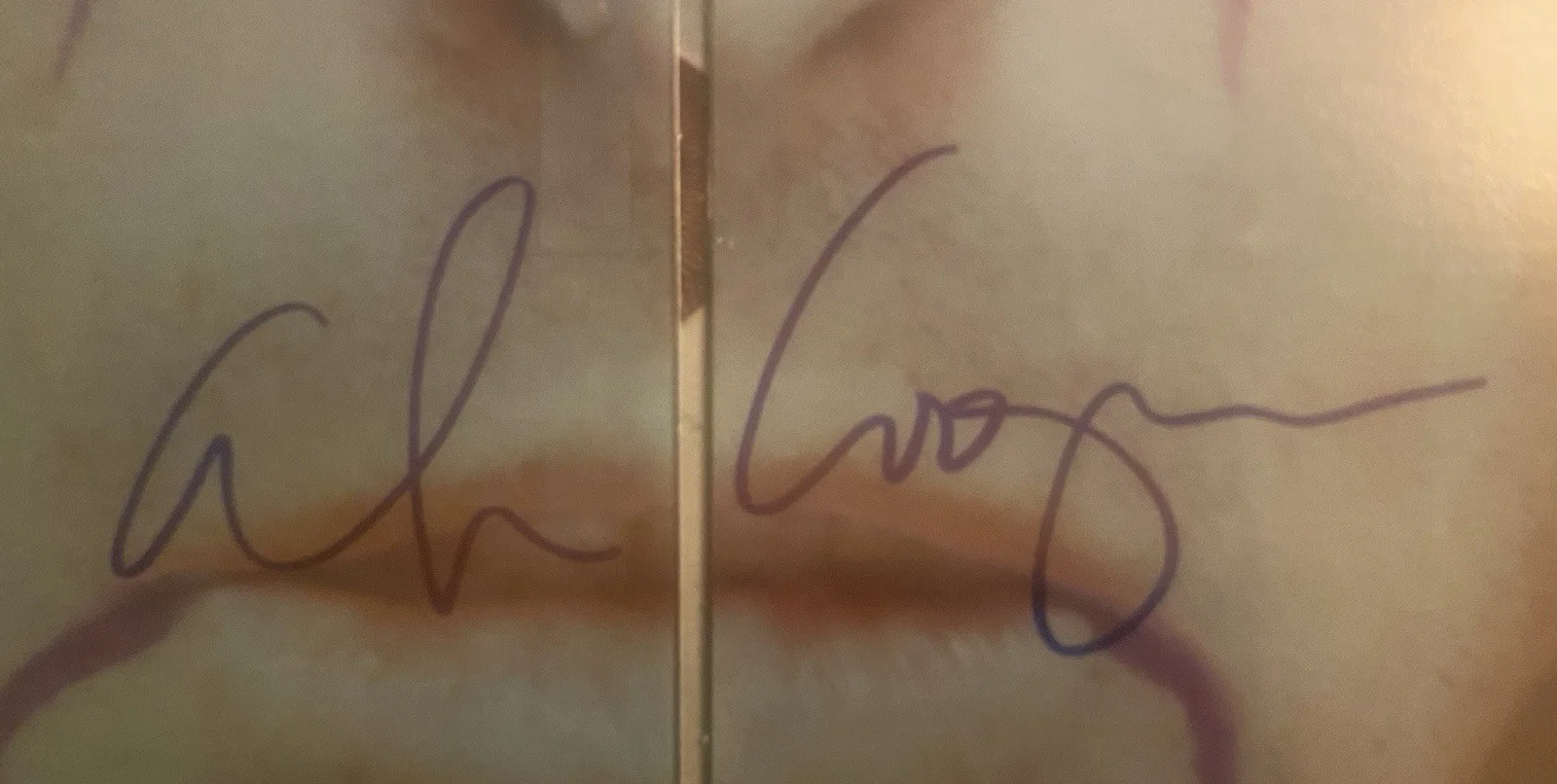 Alice Cooper SIGNED From the Inside Vinyl, изображение 2