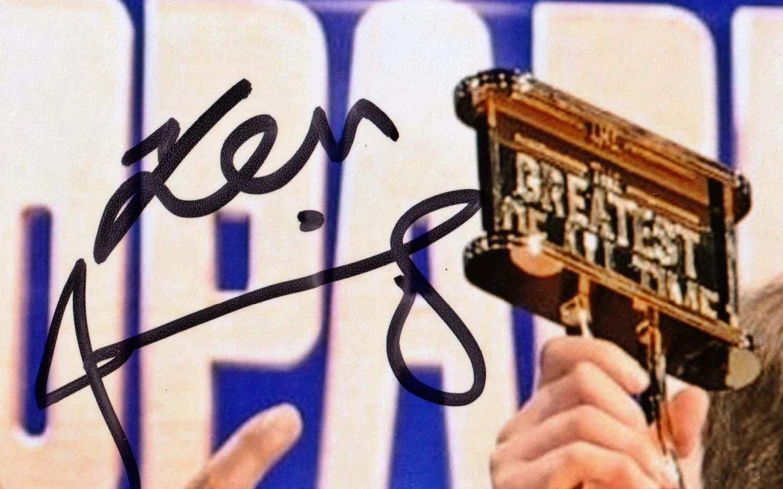Ken Jennings — KEN JENNINGS Signed JEOPARDY TV show 8x10 photo with Alek Trebeck with PSA COA, изображение 3