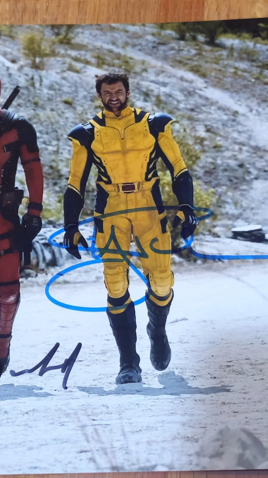 Ryan Reynolds, Hugh Jackman — RYAN REYNOLDS + HUGH JACKMAN Signed (DEADPOOL & WOLVERINE) 8x10" Autograph w/COA, image 5