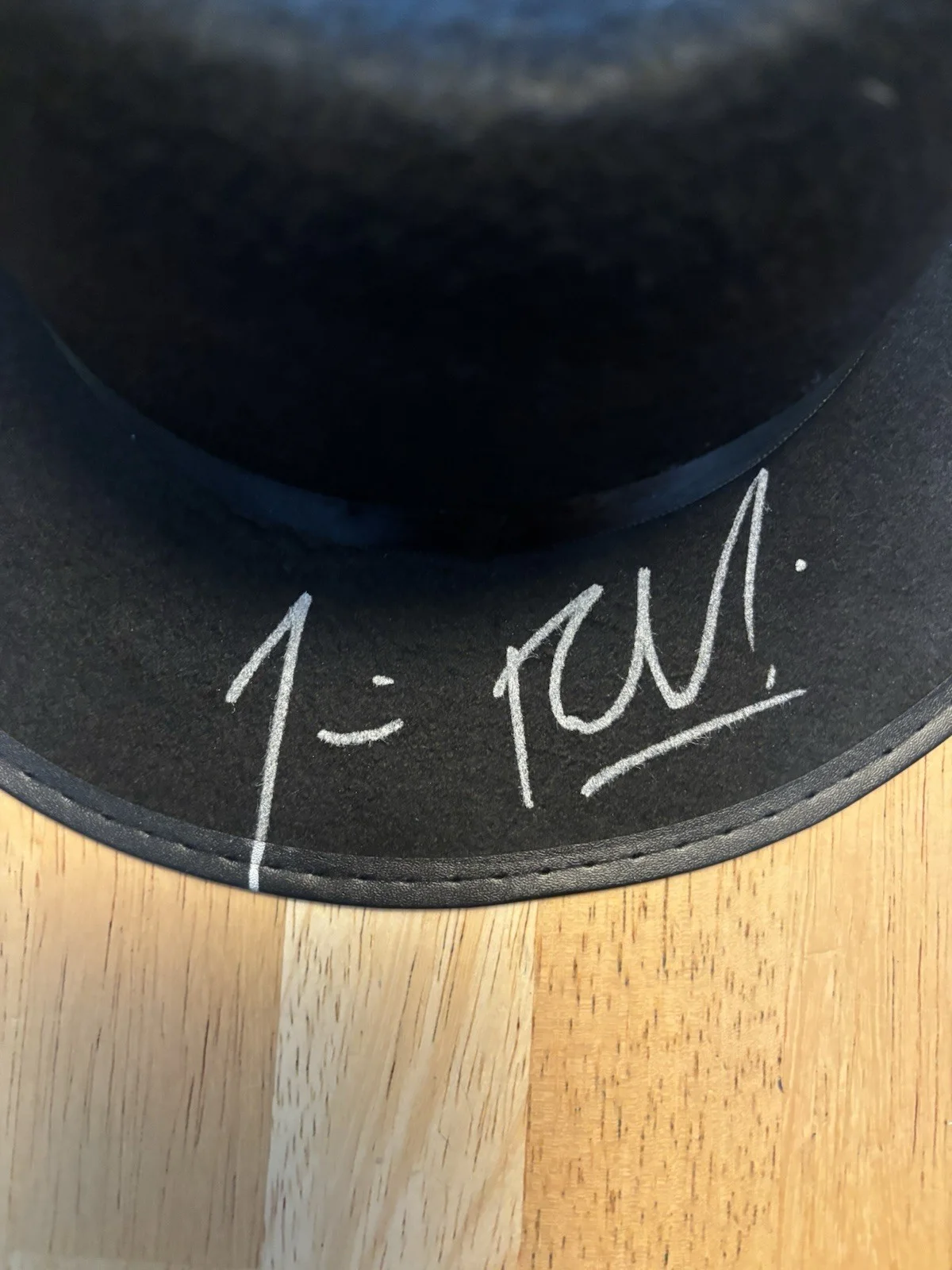 Jim Belushi — JIM JAMES BELUSHI SIGNED AUTOGRAPHED BLUES BROTHERS FEDORA HAT JSA COA RARE!, изображение 2