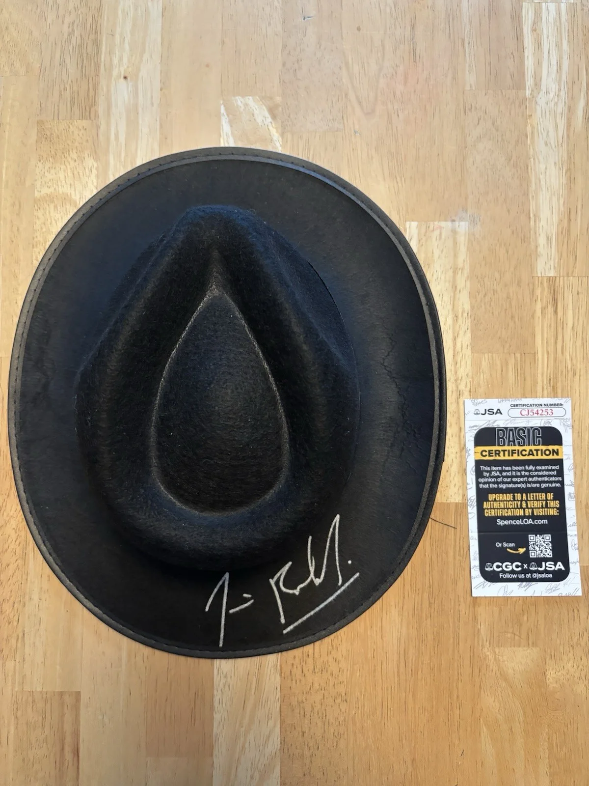 Jim Belushi — JIM JAMES BELUSHI SIGNED AUTOGRAPHED BLUES BROTHERS FEDORA HAT JSA COA RARE!