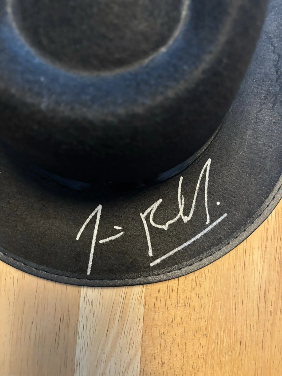 Jim Belushi — JIM JAMES BELUSHI SIGNED AUTOGRAPHED BLUES BROTHERS FEDORA HAT JSA COA RARE!, изображение 2