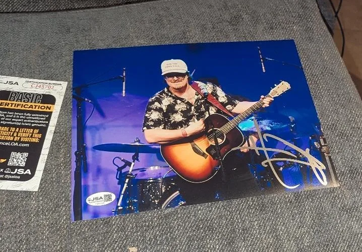 COUNTRY MUSIC STAR HARDY SIGNED 8x10 PHOTO COUNTRY SINGER JSA COA, изображение 2