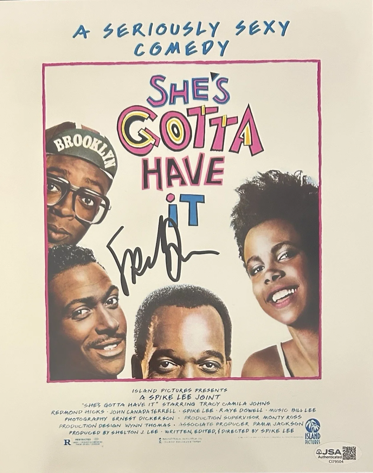 Spike Lee — Spike Lee (She’s Gotta Have It) Signed Autographed 8x10 Photo JSA COA CI79504