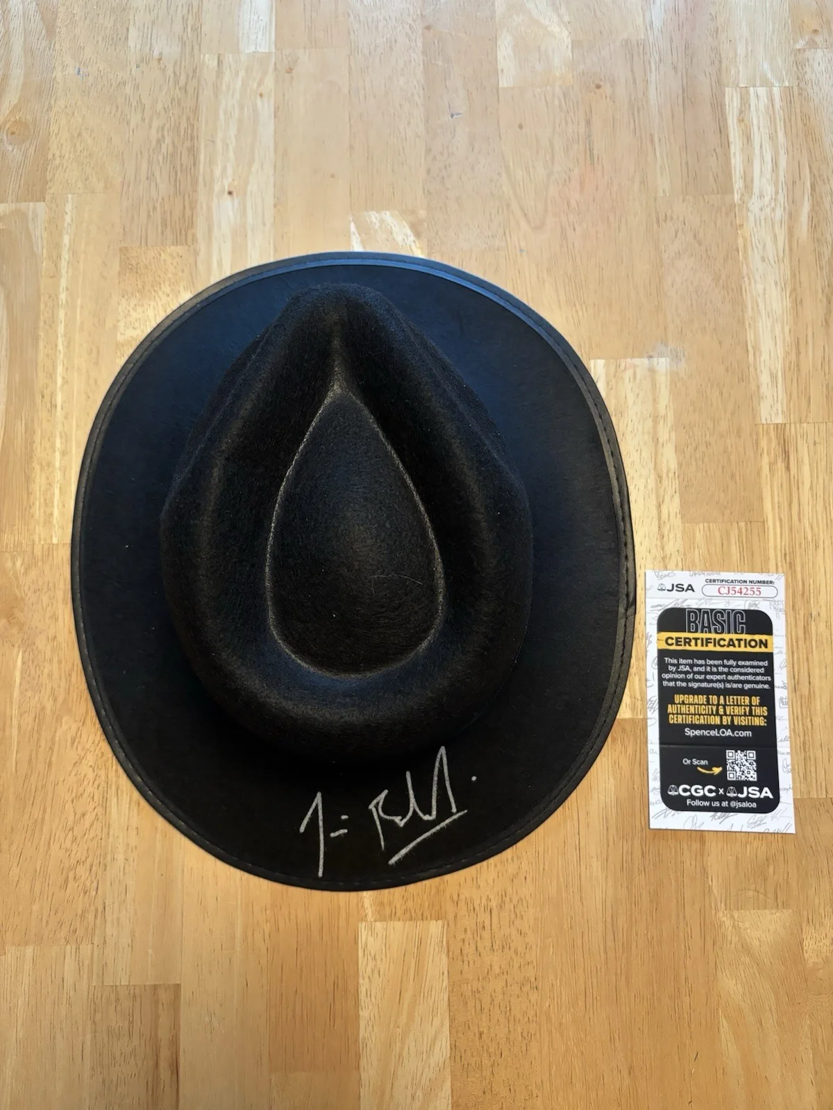 Jim Belushi — JIM JAMES BELUSHI SIGNED AUTOGRAPHED BLUES BROTHERS FEDORA HAT JSA COA RARE!