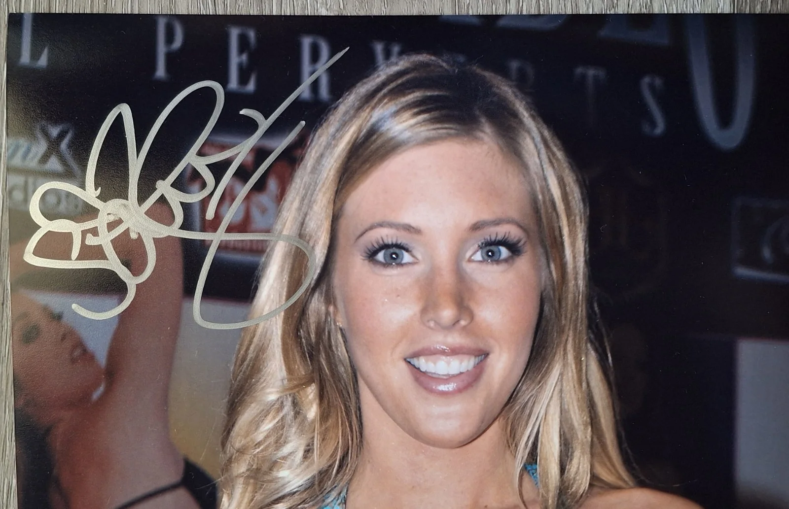 SAMANTHA SAINT Signed 8x12" Original PHOTO #3 - Party Dress, изображение 2