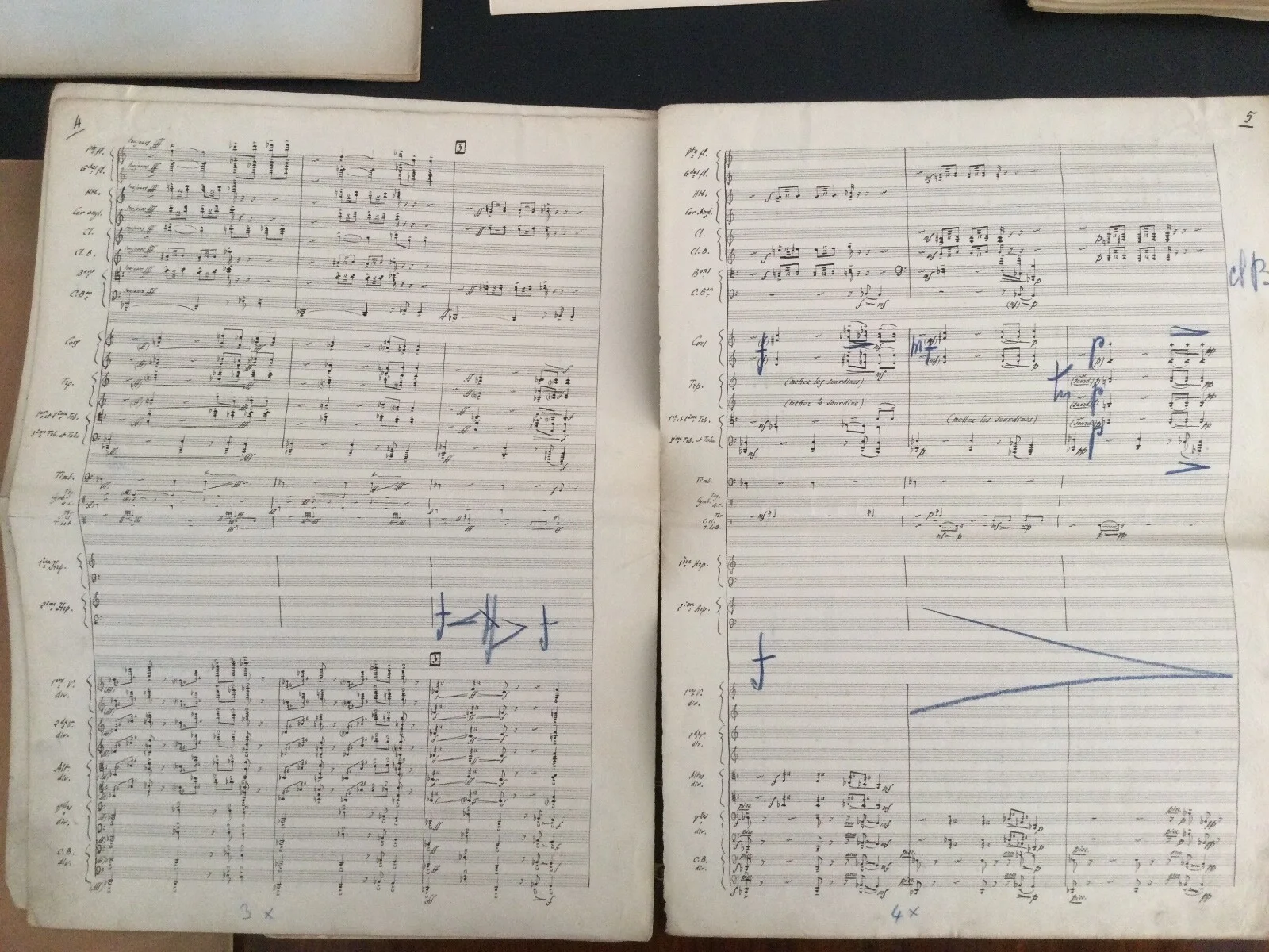 Autograph music scores of Martelli - Premiered by Koussevitzky Boston Orchestra, изображение 4