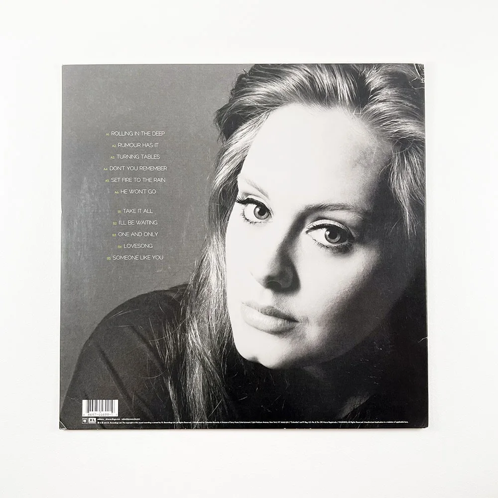 Adele 21 Autographed Signed Album LP Record Certified Authentic BAS PSA/DNA COA, image 2