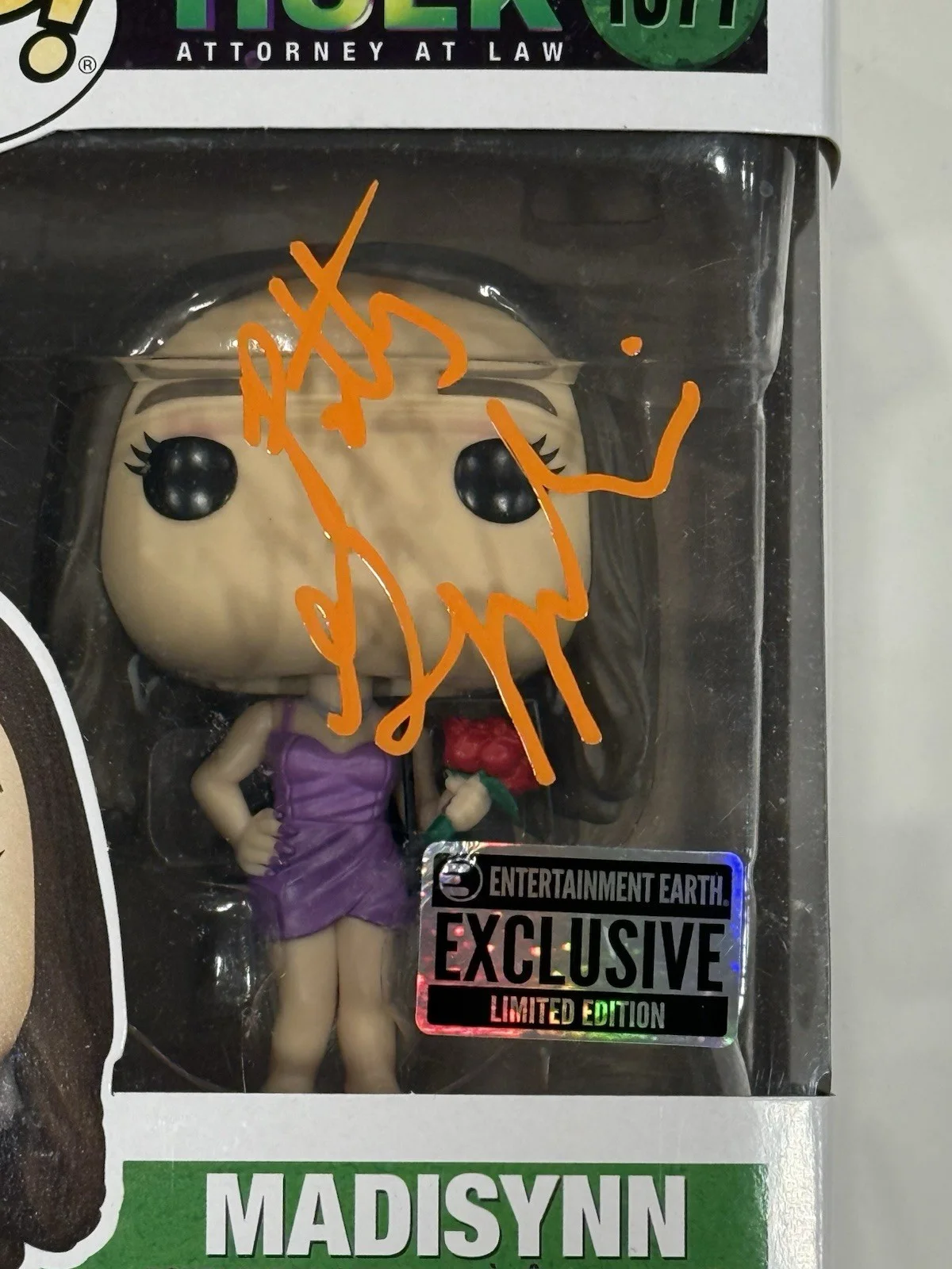 Patty Guggenheim — Patty Guggenheim Signed "She-Hulk: Attorney at Law" #1377 Madisynn Funko (ACOA), изображение 2