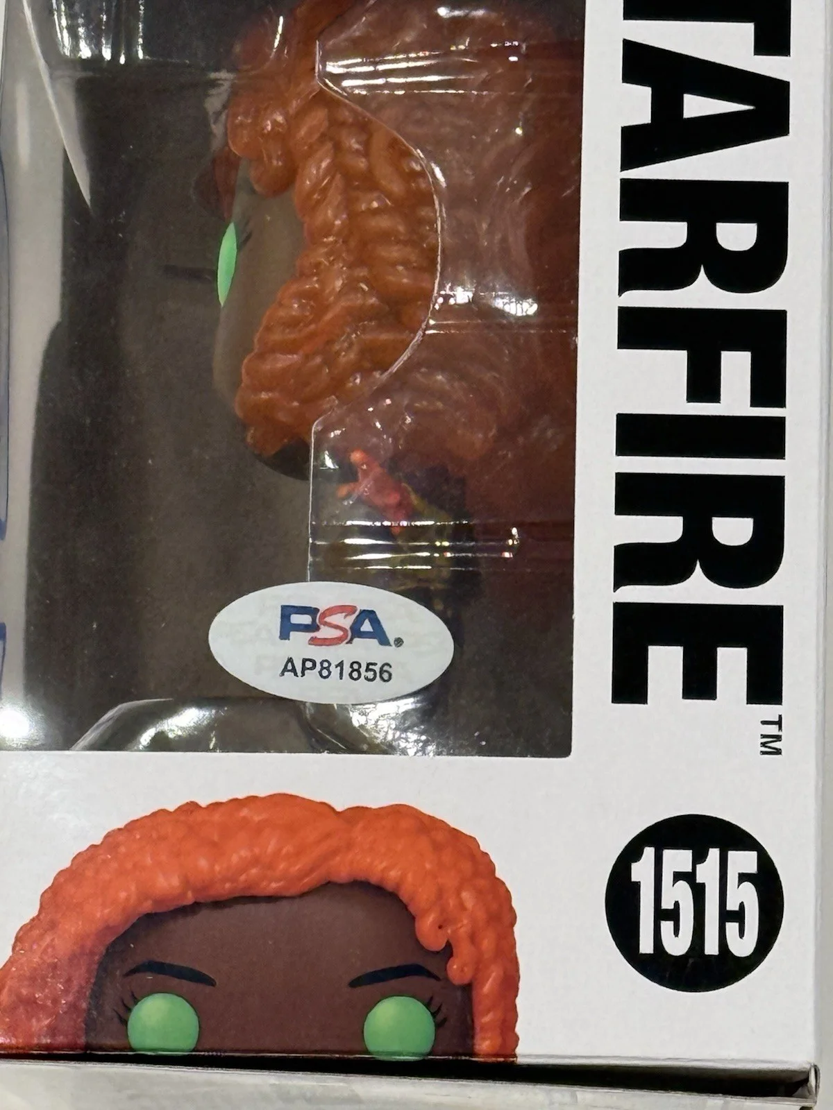 Anna Diop — Anna Diop Signed DC "Titans" #1515 Starfire Funko Pop! Vinyl Figure PSA COA, изображение 4