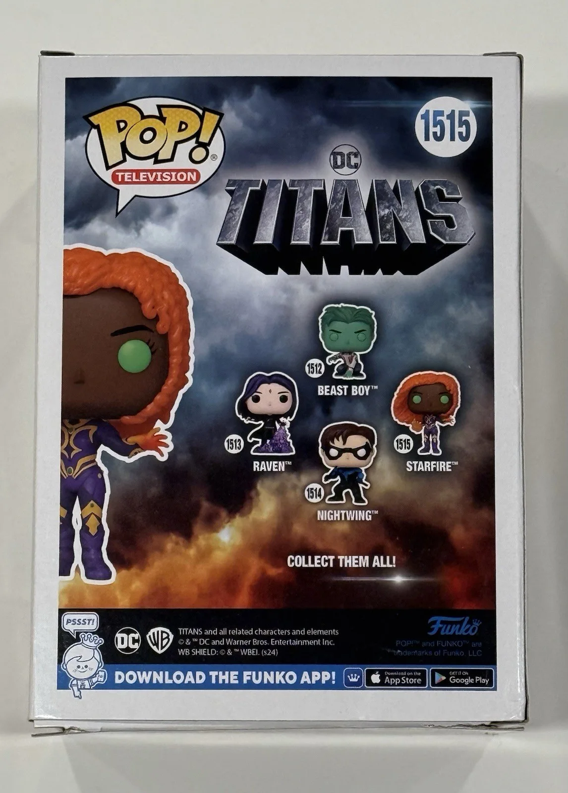 Anna Diop — Anna Diop Signed DC "Titans" #1515 Starfire Funko Pop! Vinyl Figure PSA COA, изображение 5