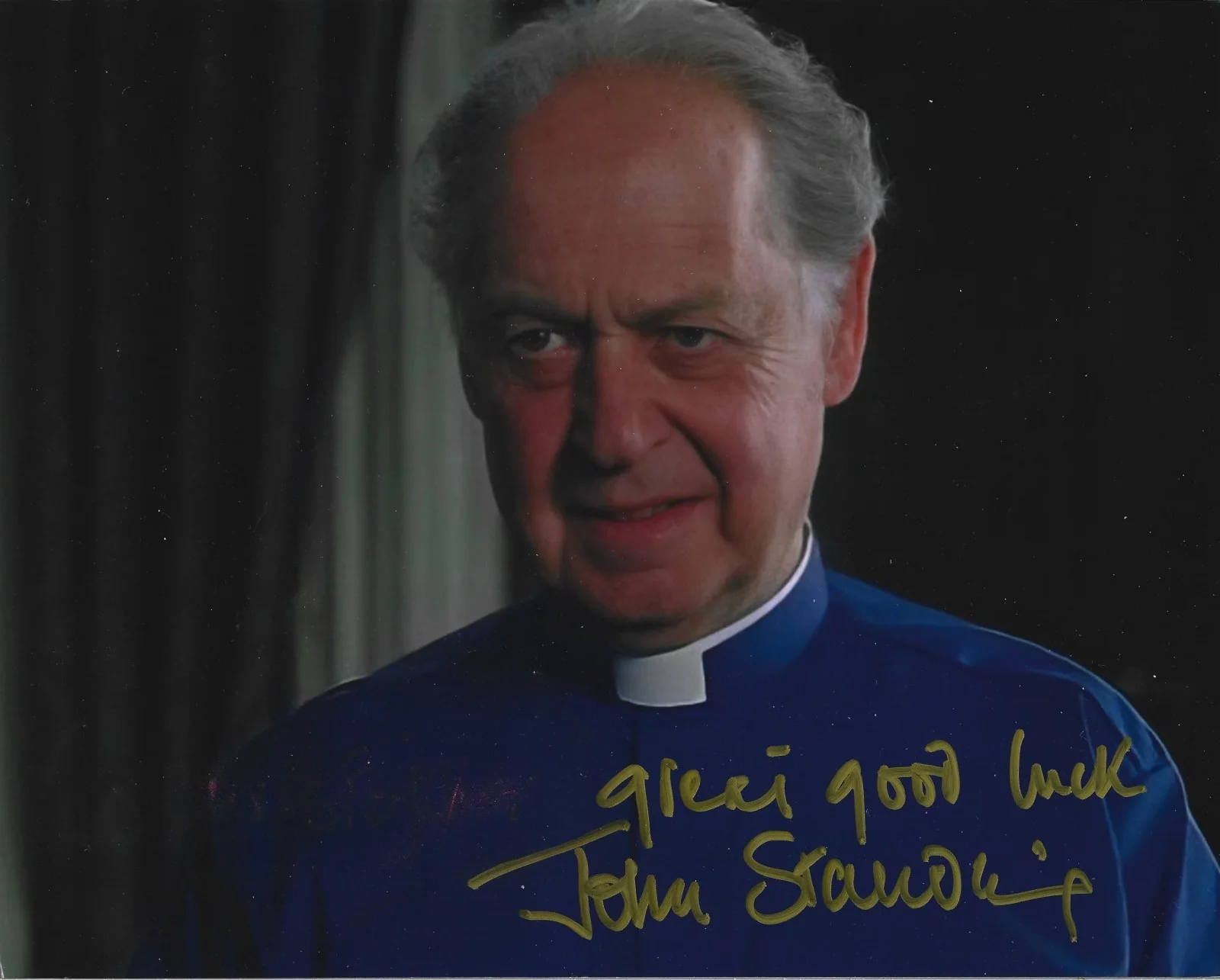 John Standing — John Standing SIGNED Lot Set of 2 Photos COA Autograph Game of Thrones Elephant, image 3