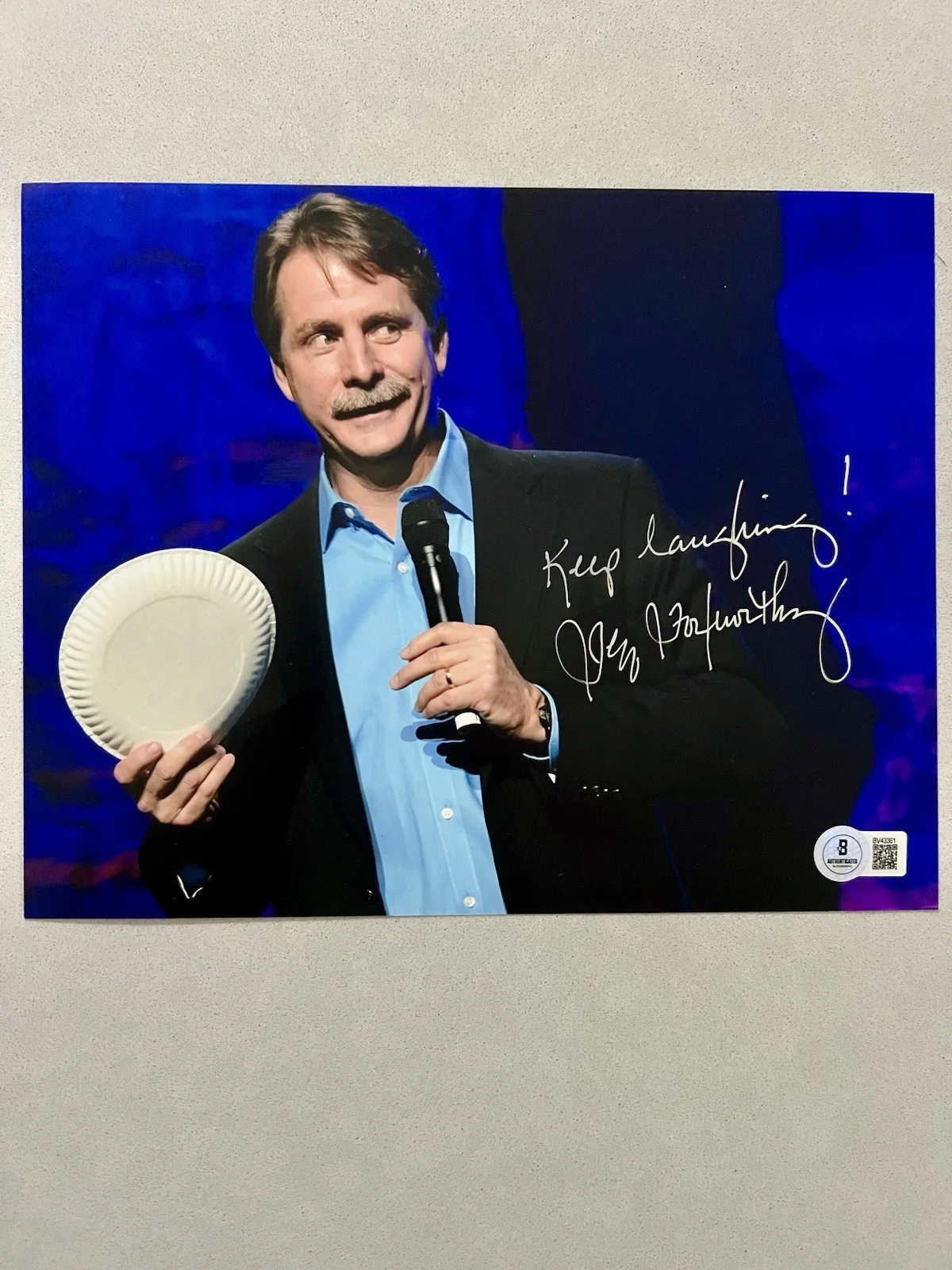 Jeff Foxworthy — Jeff Foxworthy autographed signed 8x10 photo Beckett BAS COA Comedy Blue Collar