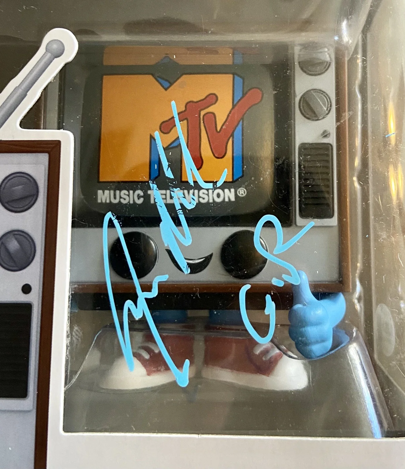 Guns N Roses Steven Adler SIGNED MTV Music Television Funko Pop 236- JSA COA, изображение 2