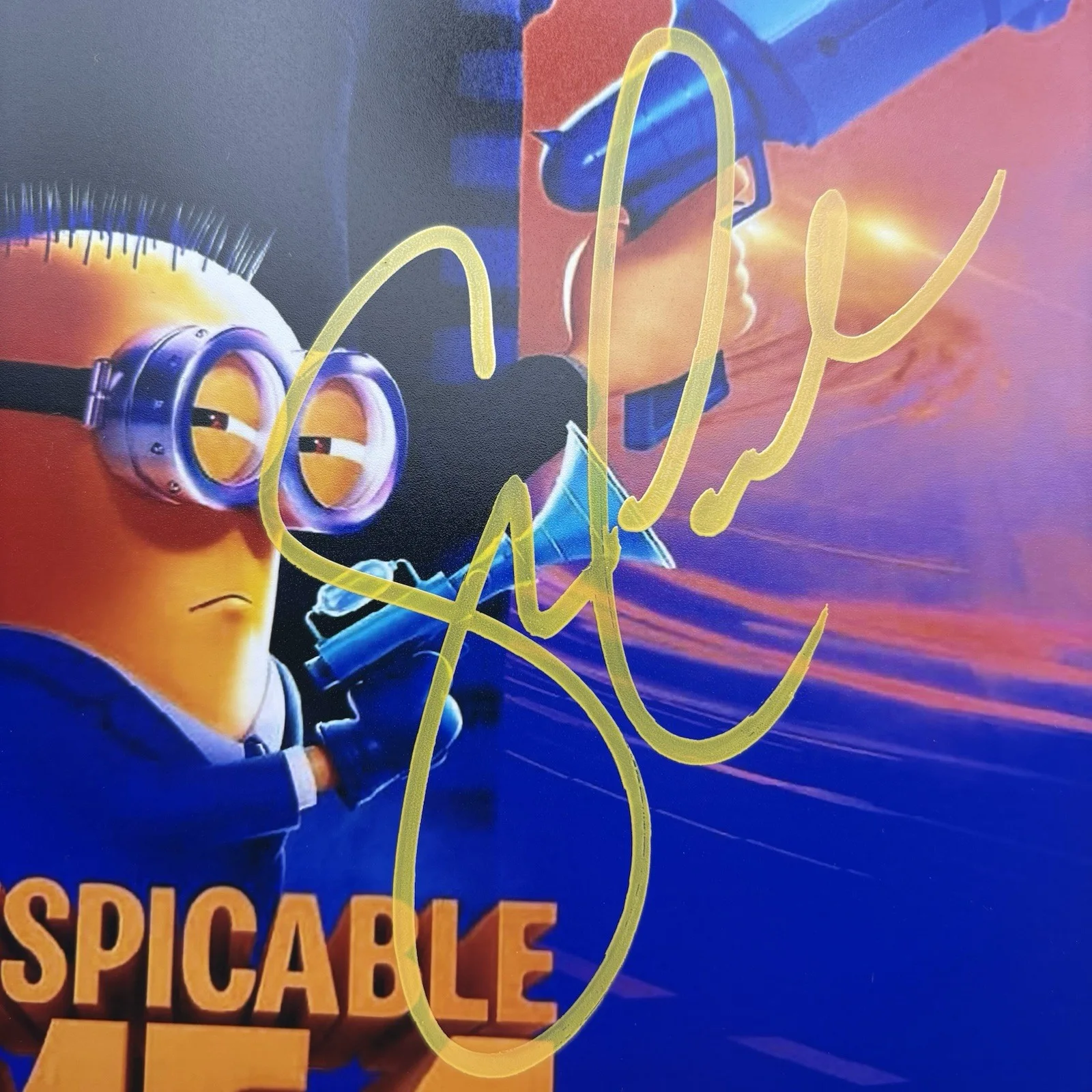 Steve Carell — Steve Carell Signed Autographed 8x10 Photo COA Despicable Me Gru, изображение 2