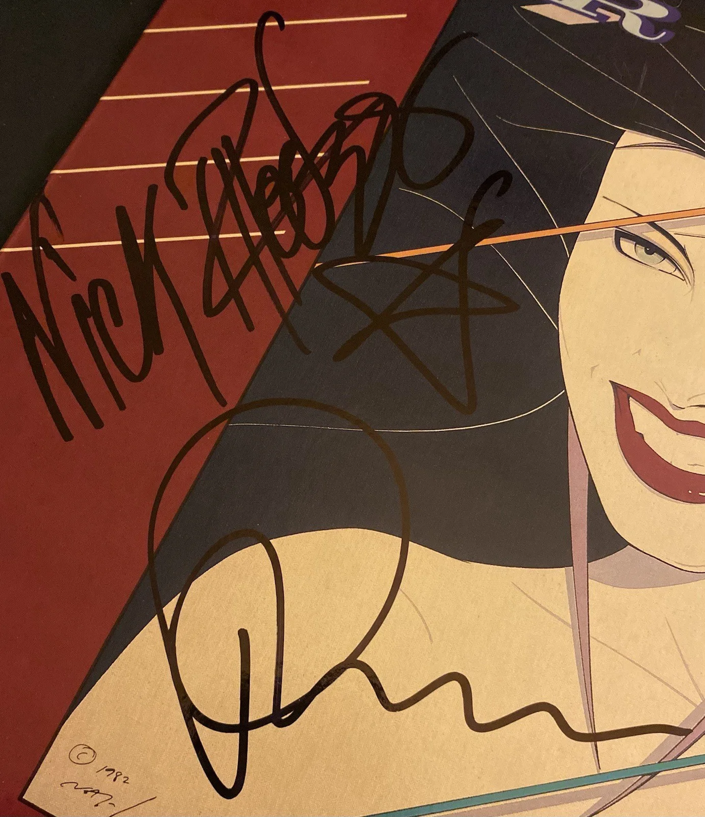 Duran Duran SIGNED Rio (Nick Rhodes & Roger Taylor) Vinyl, изображение 2