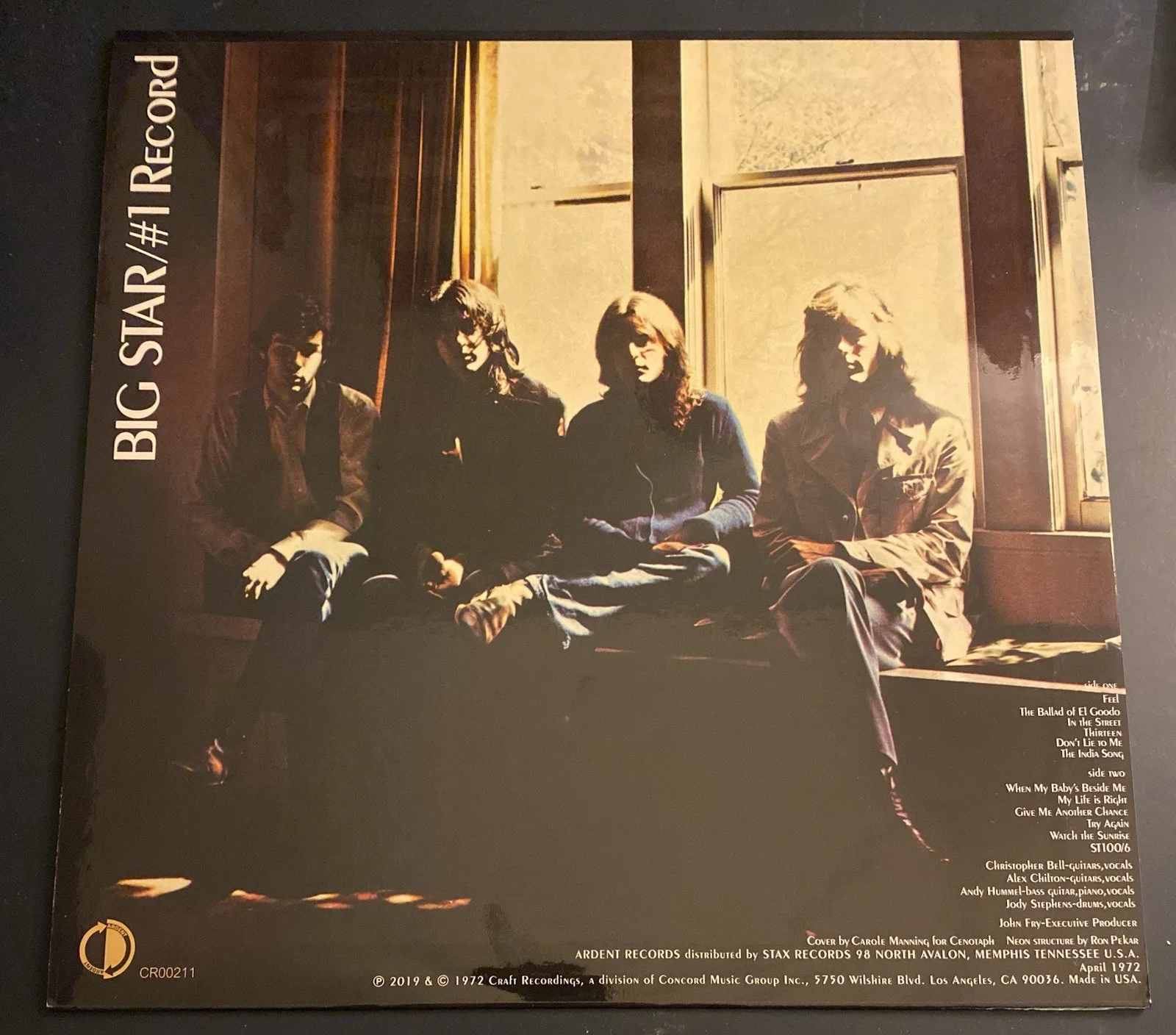 Jody Stephens SIGNED Big Star #1 Record Vinyl, image 3