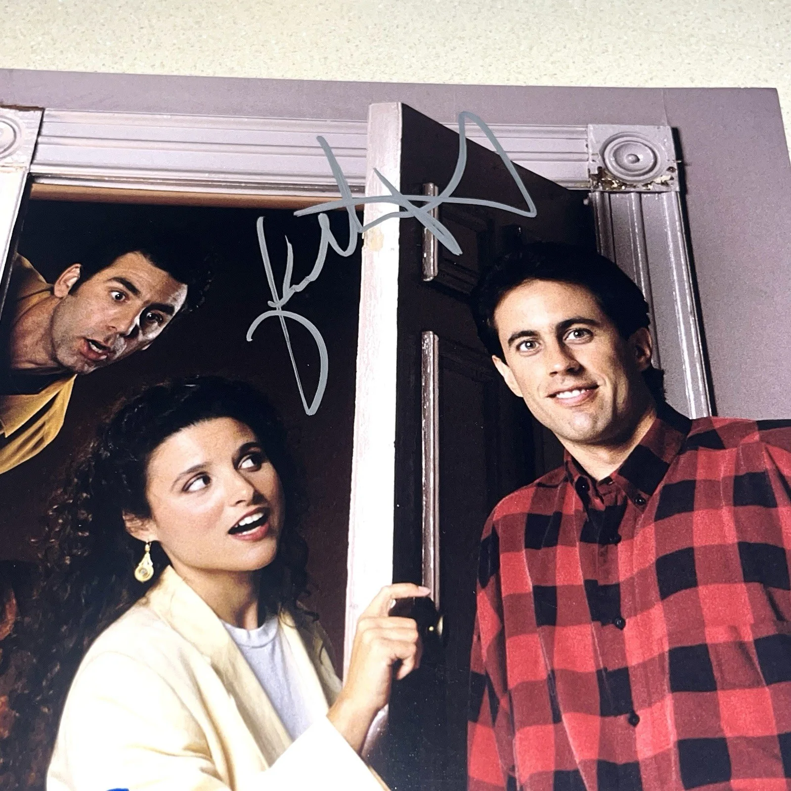 SEINFELD CAST — SEINFELD CAST signed autographed 11X14 PHOTO JERRY ELAINE KRAMER GEORGE BECKETT_, изображение 3