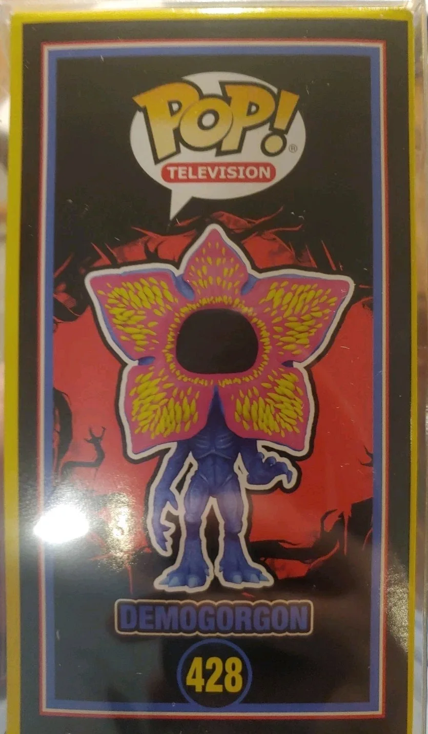 MARK STEGER — Mark Steger signed Demogorgon Blacklight Funko Pop #428 Target W/ COA, image 4