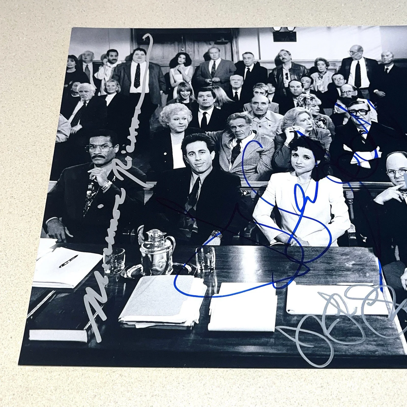SEINFELD CAST — SEINFELD CAST signed autographed 11X14 PHOTO JERRY ELAINE KRAMER GEORGE BECKETT-, image 2