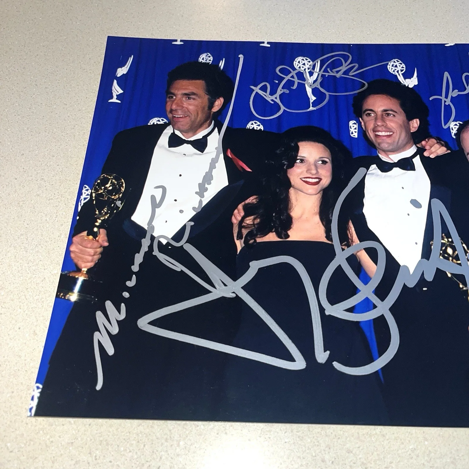 SEINFELD CAST — SEINFELD CAST signed autographed 11X14 PHOTO JERRY ELAINE KRAMER GEORGE BECKETT-, image 2