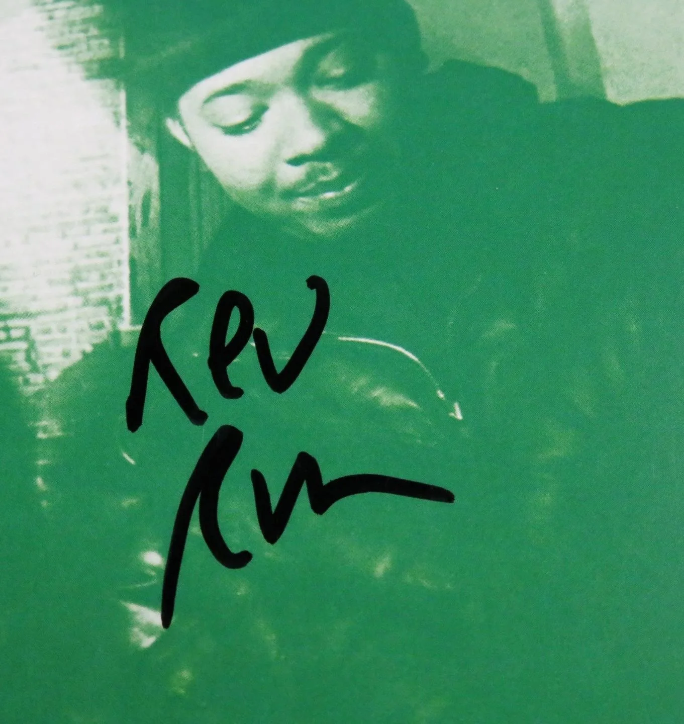 RUN DMC Signed Autograph Auto "Raising Hell" Album Vinyl LP by 2 JSA, image 2