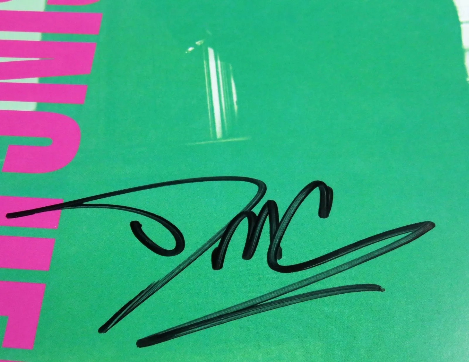 RUN DMC Signed Autograph Auto "Raising Hell" Album Vinyl LP by 2 JSA, image 3