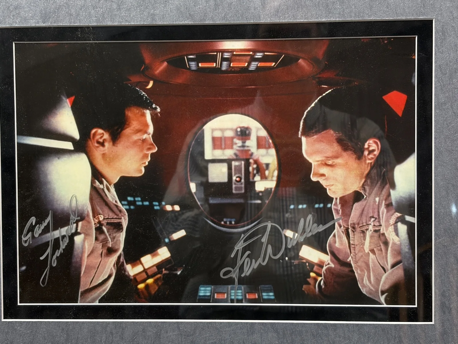 Gary Lockwood Keir Dullea Robert McCall — 2001 A Space Odyssey- Movie Poster/Photo Signed Lockwood Dullea McCall 20x31 VGC, изображение 3