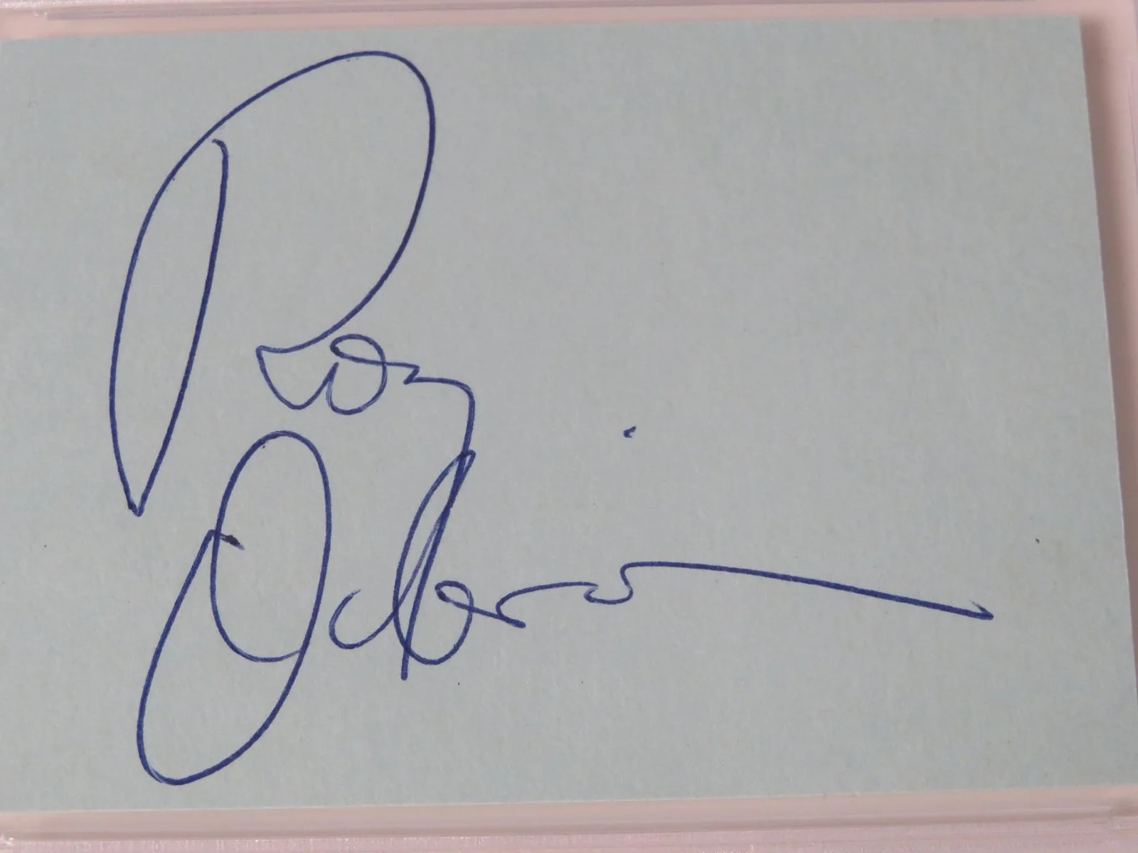 ROY ORBISON Signed Autograph Auto Index Card Cut Slab PSA JSA, image 4