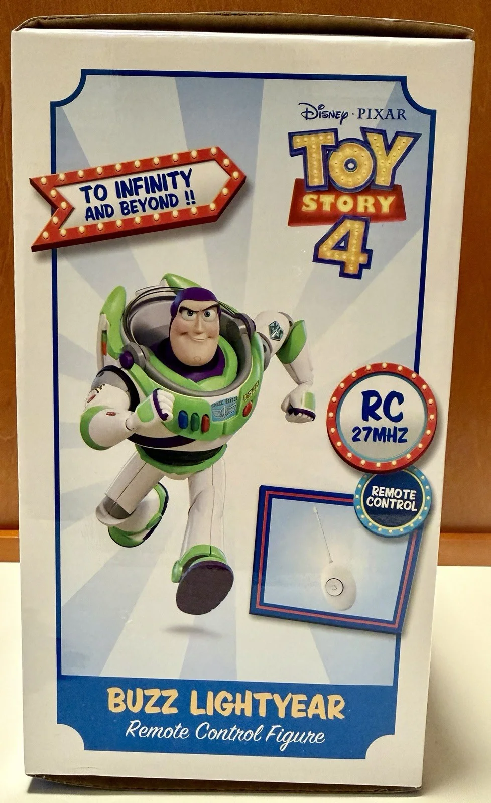 TIM ALLEN 'TOY STORY' BUZZ LIGHTYEAR SIGNED Box POP UP LED FIGURE *COA, изображение 4