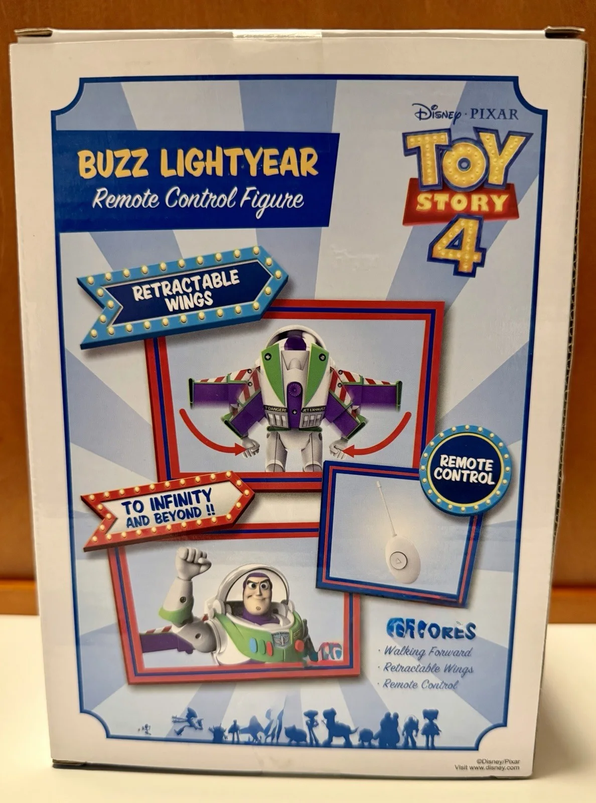 TIM ALLEN 'TOY STORY' BUZZ LIGHTYEAR SIGNED Box POP UP LED FIGURE *COA, изображение 5