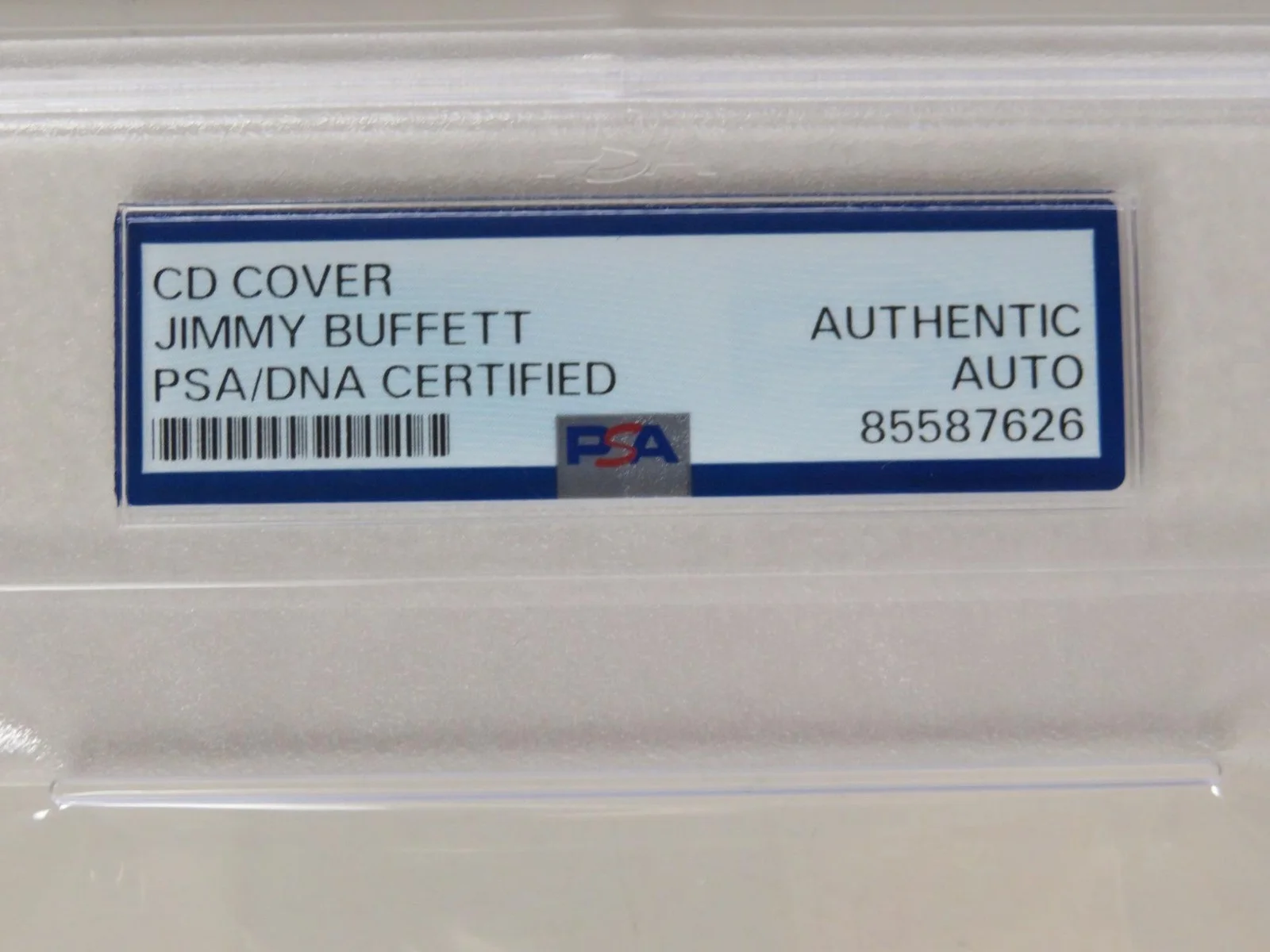 JIMMY BUFFETT Signed Autograph Auto "Floridays" CD Slab PSA JSA, image 5