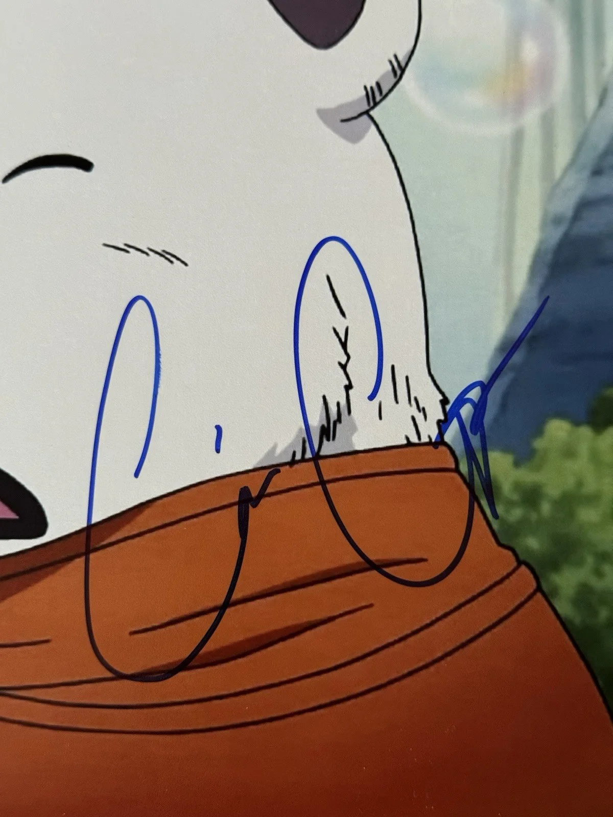 Cris George — Cris George Autographed Bepo One Piece Picture 8x10 Signed Anime, изображение 2