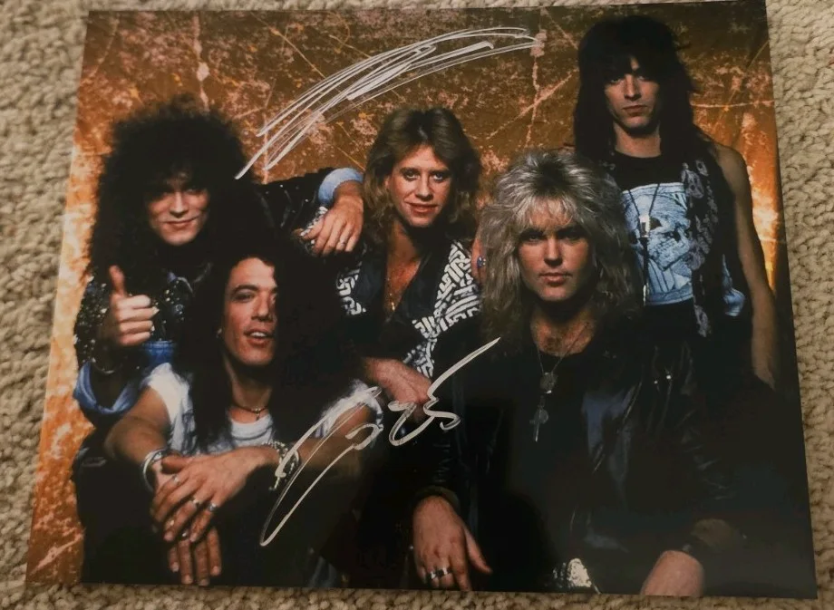 Stephen Pearcy RATT Signed Autograph 8x10 Photo, изображение 2