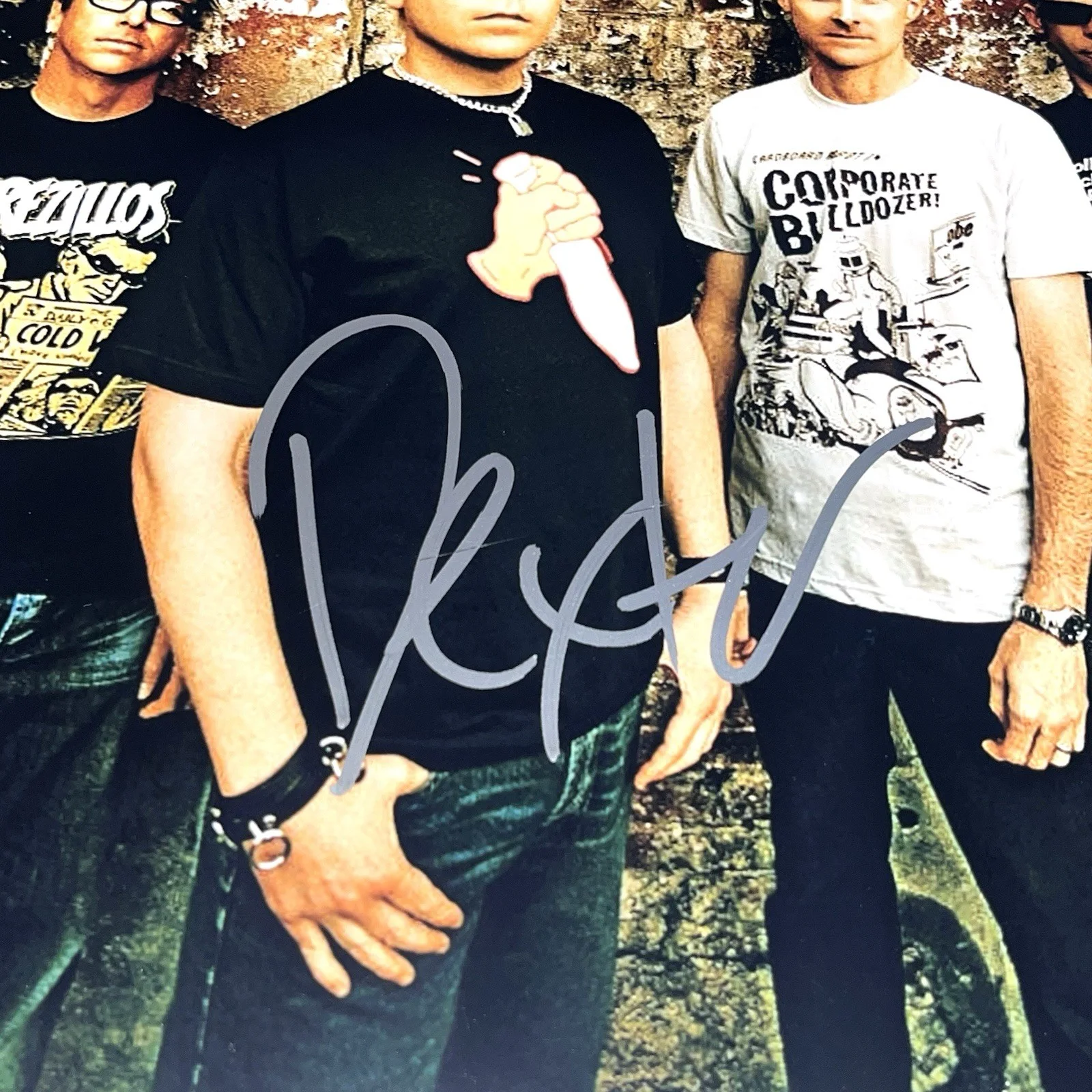 DEXTER HOLLAND signed autographed 11X14 THE OFFSPRING BAND BECKETT BAS COA, изображение 2