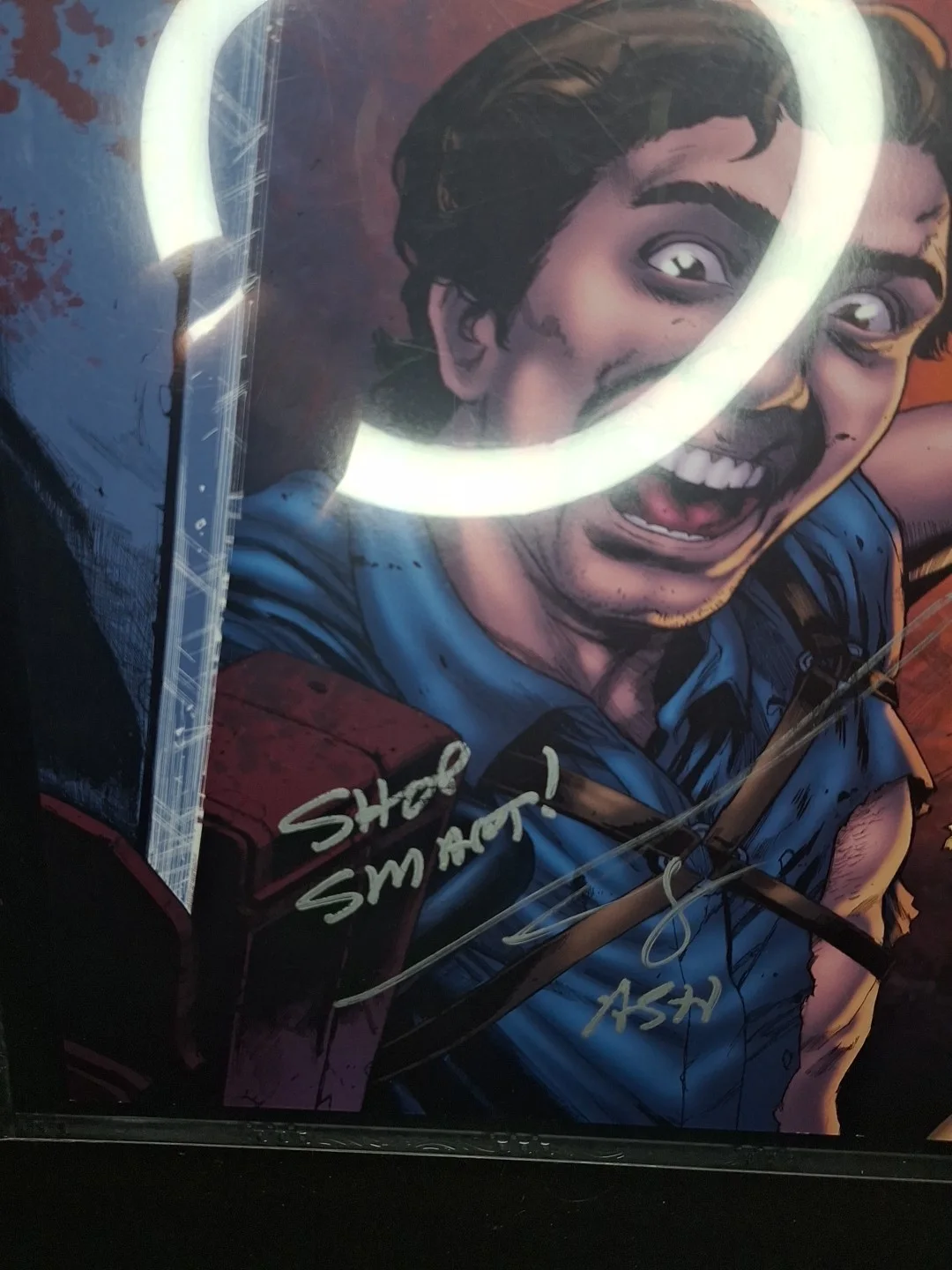 BRUCE CAMPBELL, ENGLUND, CASTLE, HODDER, BRYNIARSKI, DOURIF — SIGNED CAMPBELL, ENGLUND, CASTLE, HODDER, BRYNIARSKI, DOURIF CGC CERTIFIED, изображение 3