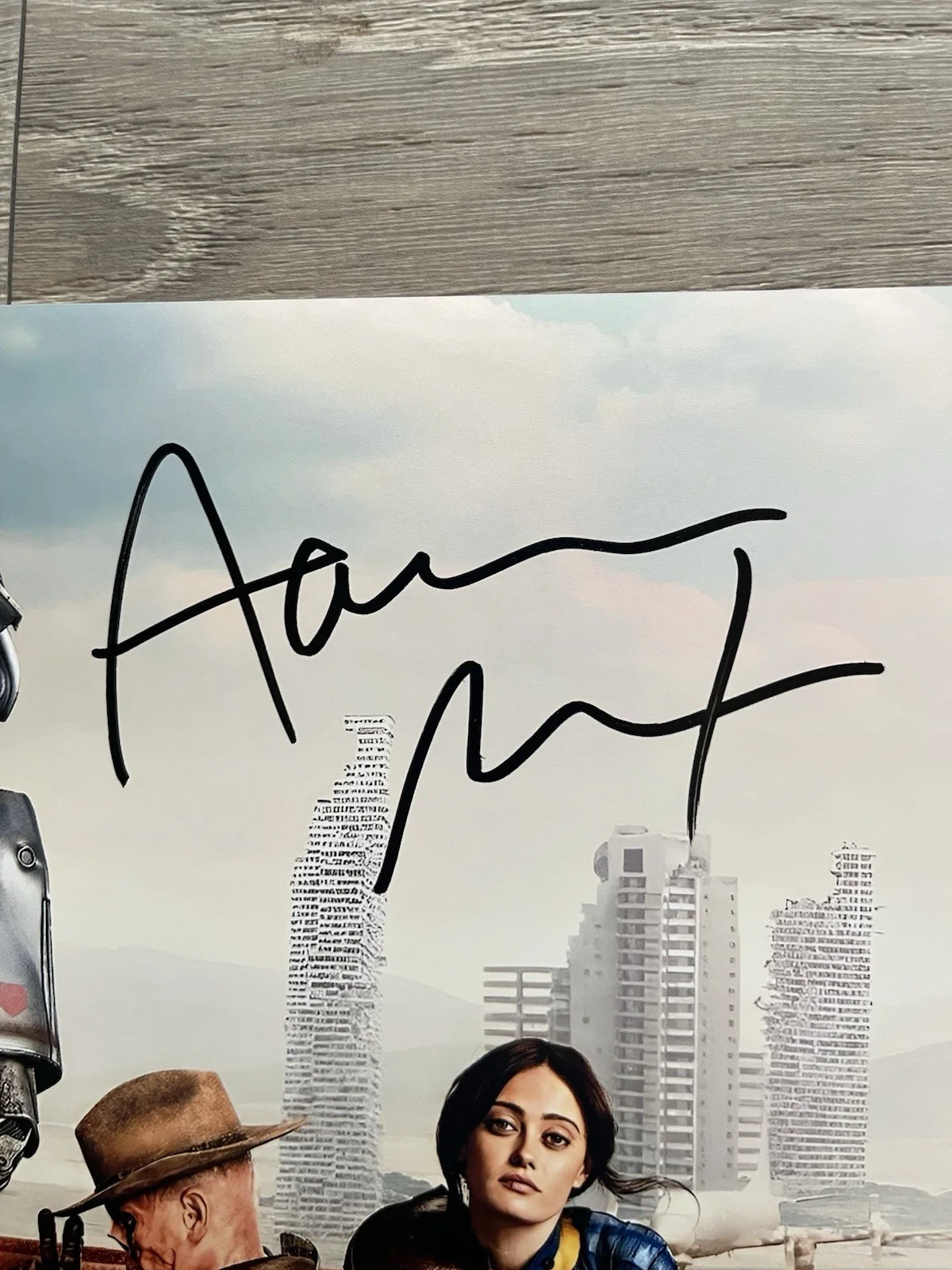 Aaron Moten — Aaron Moten Signed Fallout 11x14 Photo Beckett COA Maximus, изображение 5