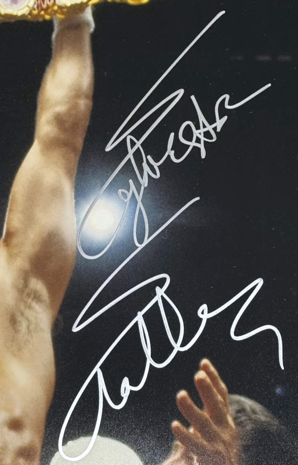 Sylvester Stallone — Sylvester Stallone Signed Rocky 16x20 Framed Photo Celebration Auto ASI COA, изображение 2