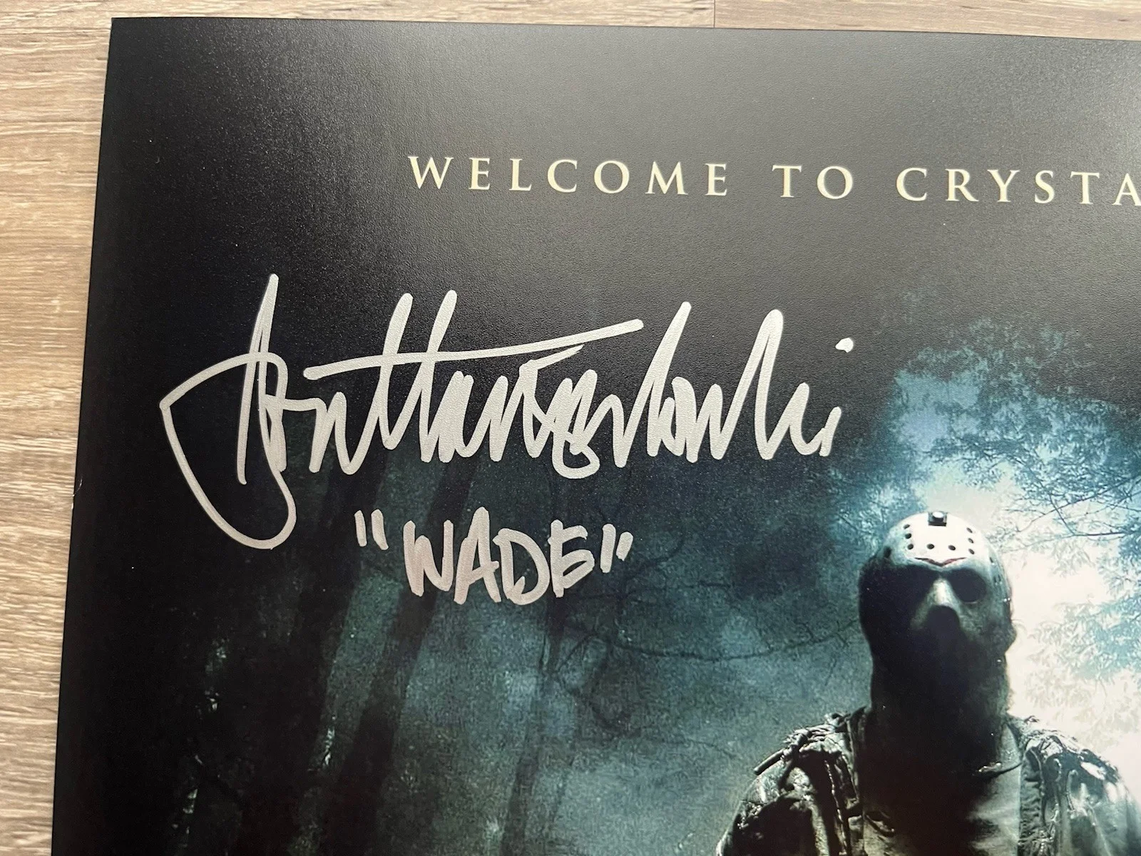 Amanda Righetti Jonathan Sadowski Signed Friday The 13th 11x17 Photo JSA COA F13, изображение 4