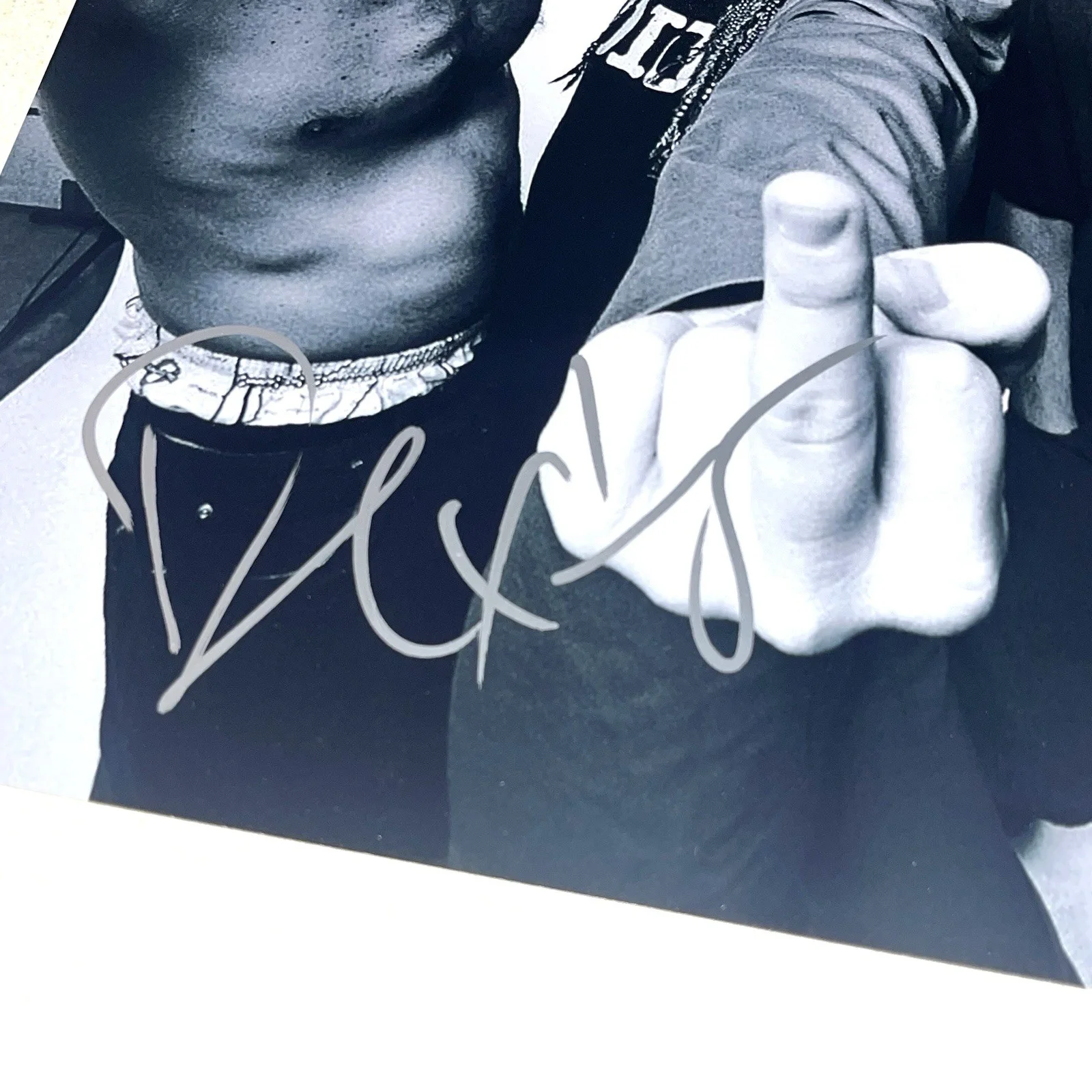 DEXTER HOLLAND signed autographed 11X14 THE OFFSPRING BAND BECKETT BAS COA, image 2