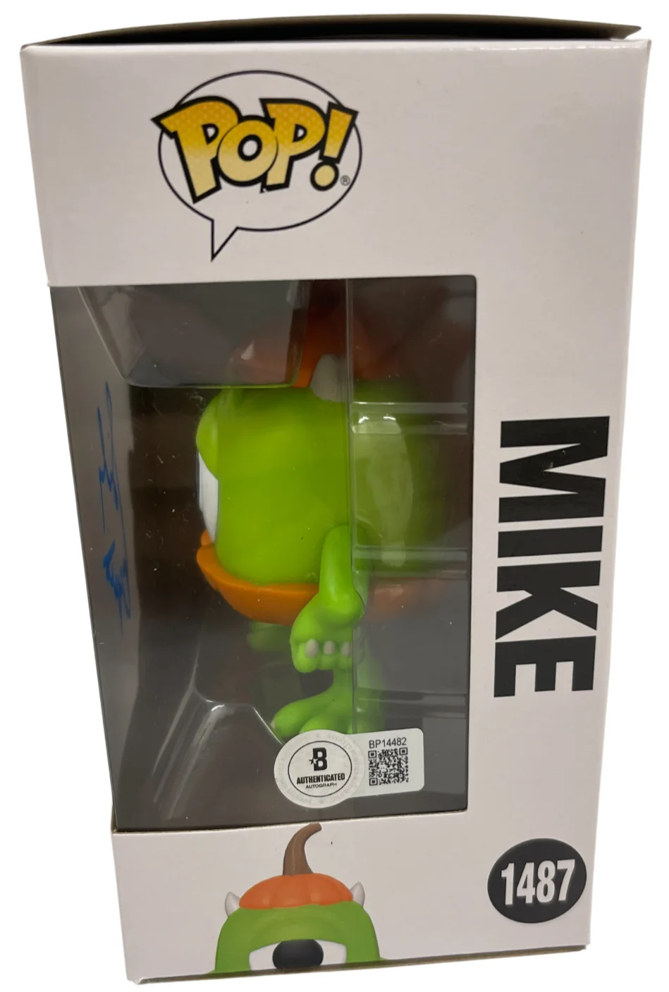 Billy Crystal — Billy Crystal Signed Mike Wazowski Funko Monsters Inc. Autograph Beckett, изображение 2