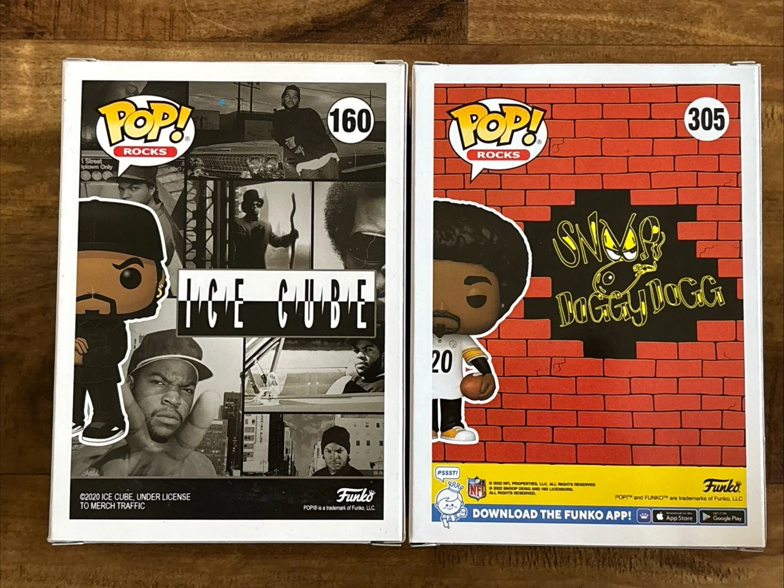 ICE CUBE FUNKO POP 160 NWA PSA SNOOP DOGG STEELERS 305 JSA SIGNED AUTHENTIC COA, image 5