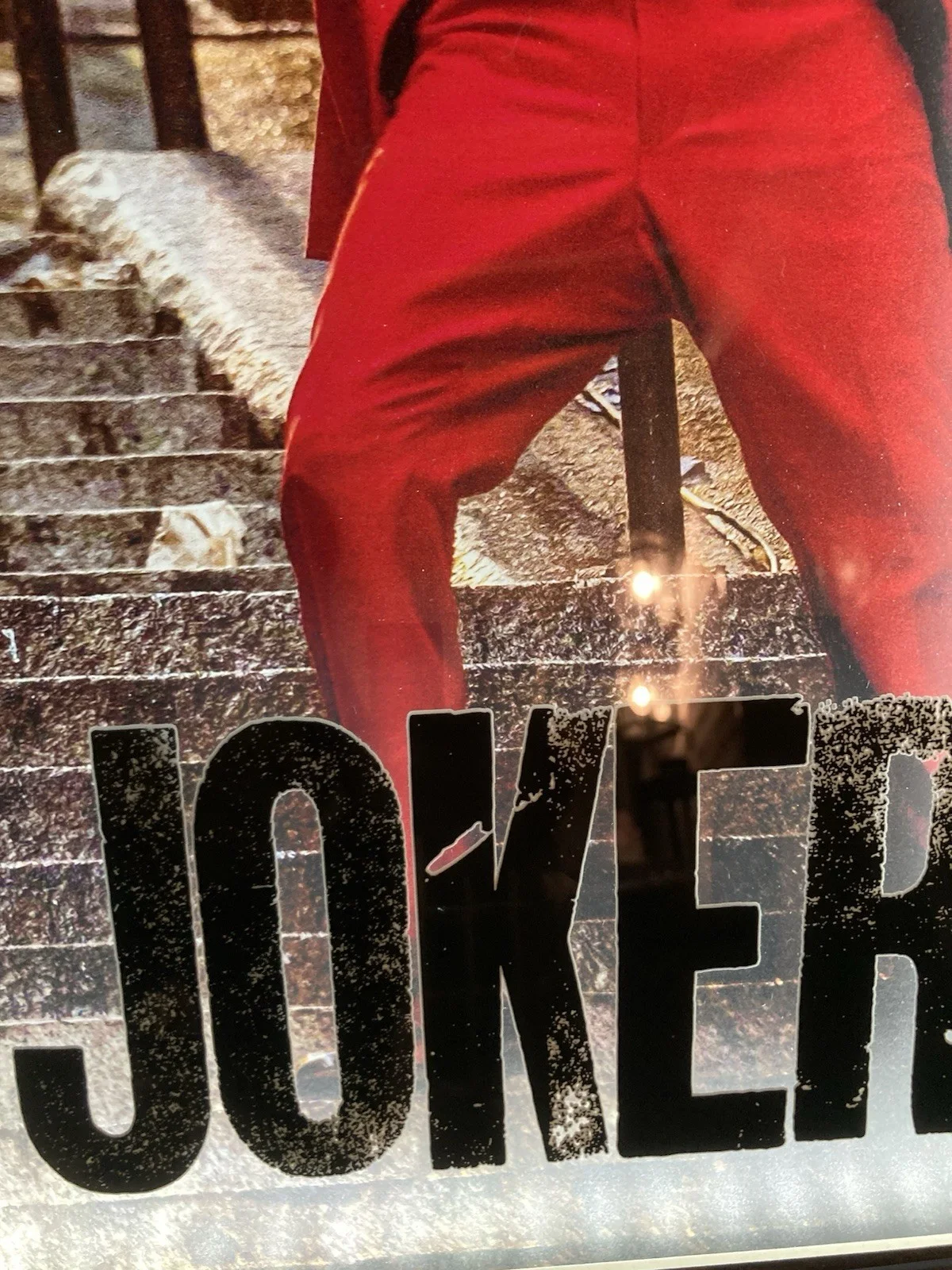 Joaquin Phoenix Joker Signed ACOA Cert. Framed Lighted, image 4