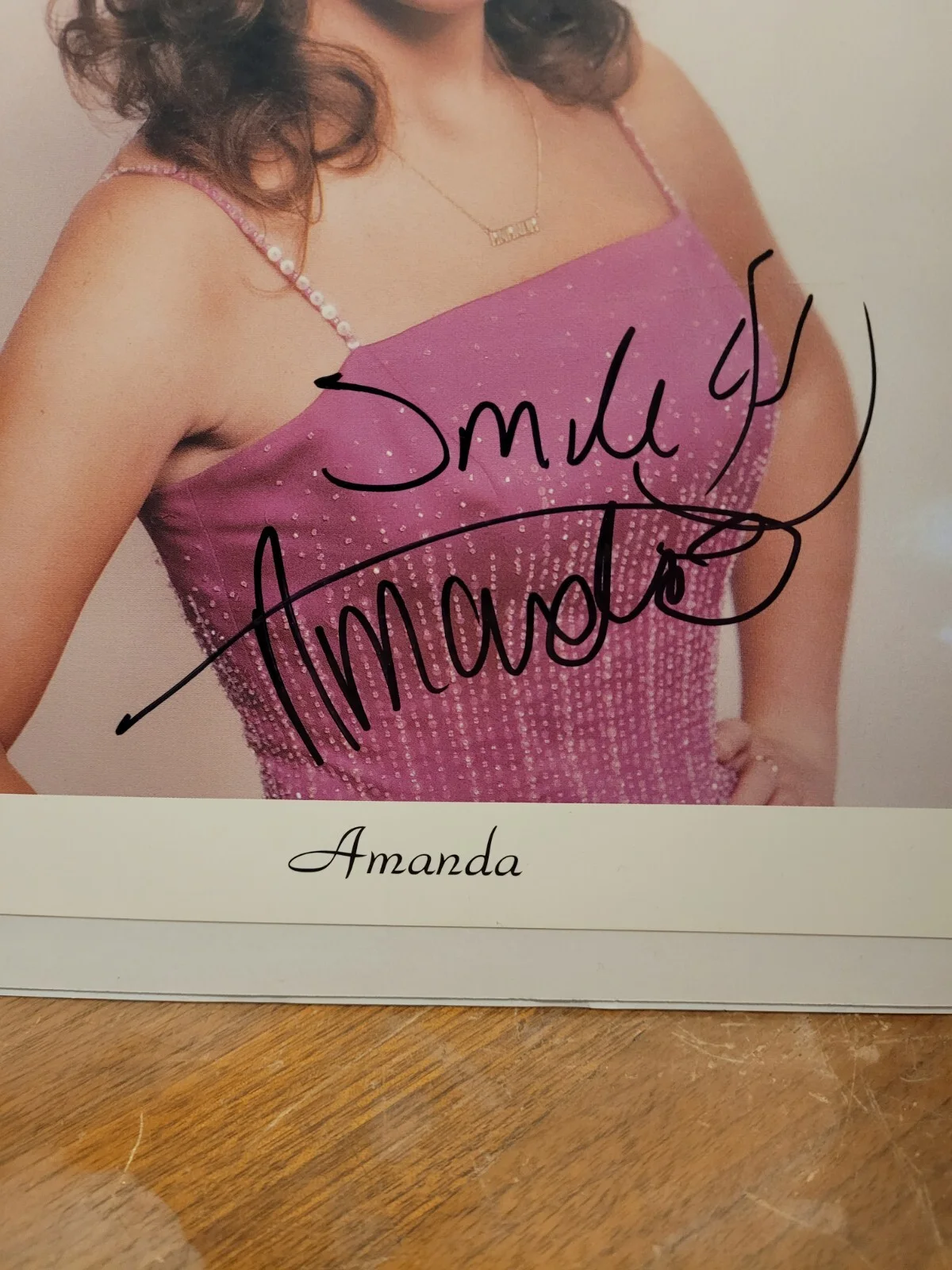 Amanda Signed Autograph, image 2