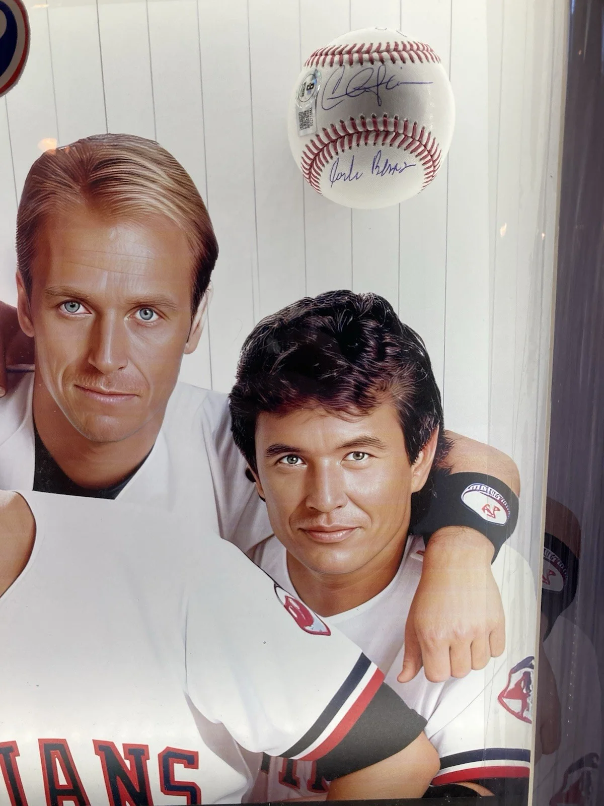 Movie Major League Baseball Signed Charlie Sheen,Tom Berenger, Corbin Bernese’s, изображение 4