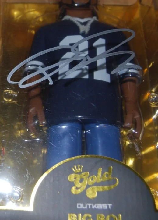BIG BOI signed (OUTKAST) Premium gold Funko 12" Figure BECKETT BAS BV13299, image 2