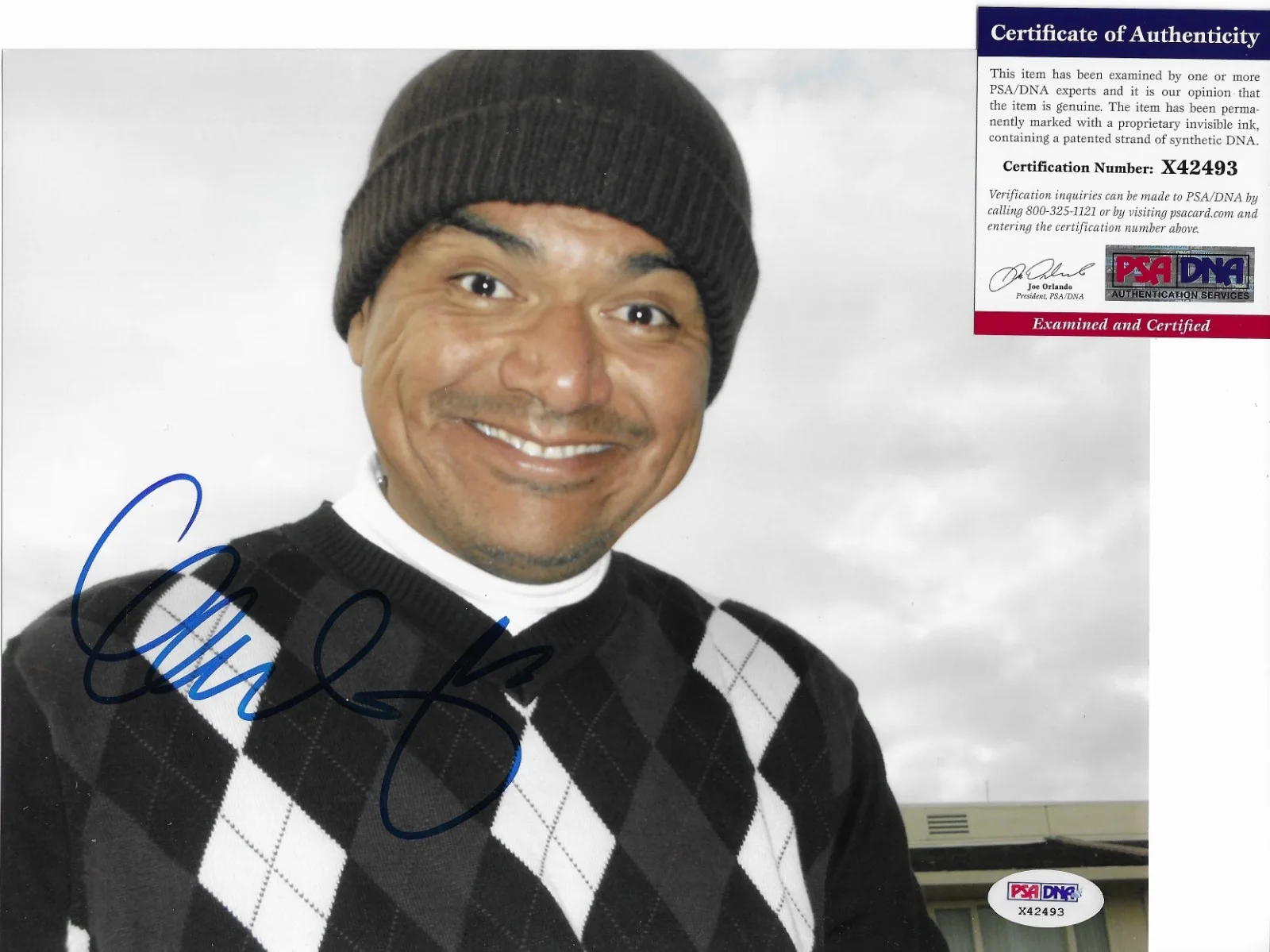 George Lopez — George Lopez Show PSA/DNA COA Signed 8x10 Photo Autographed 93, изображение 2