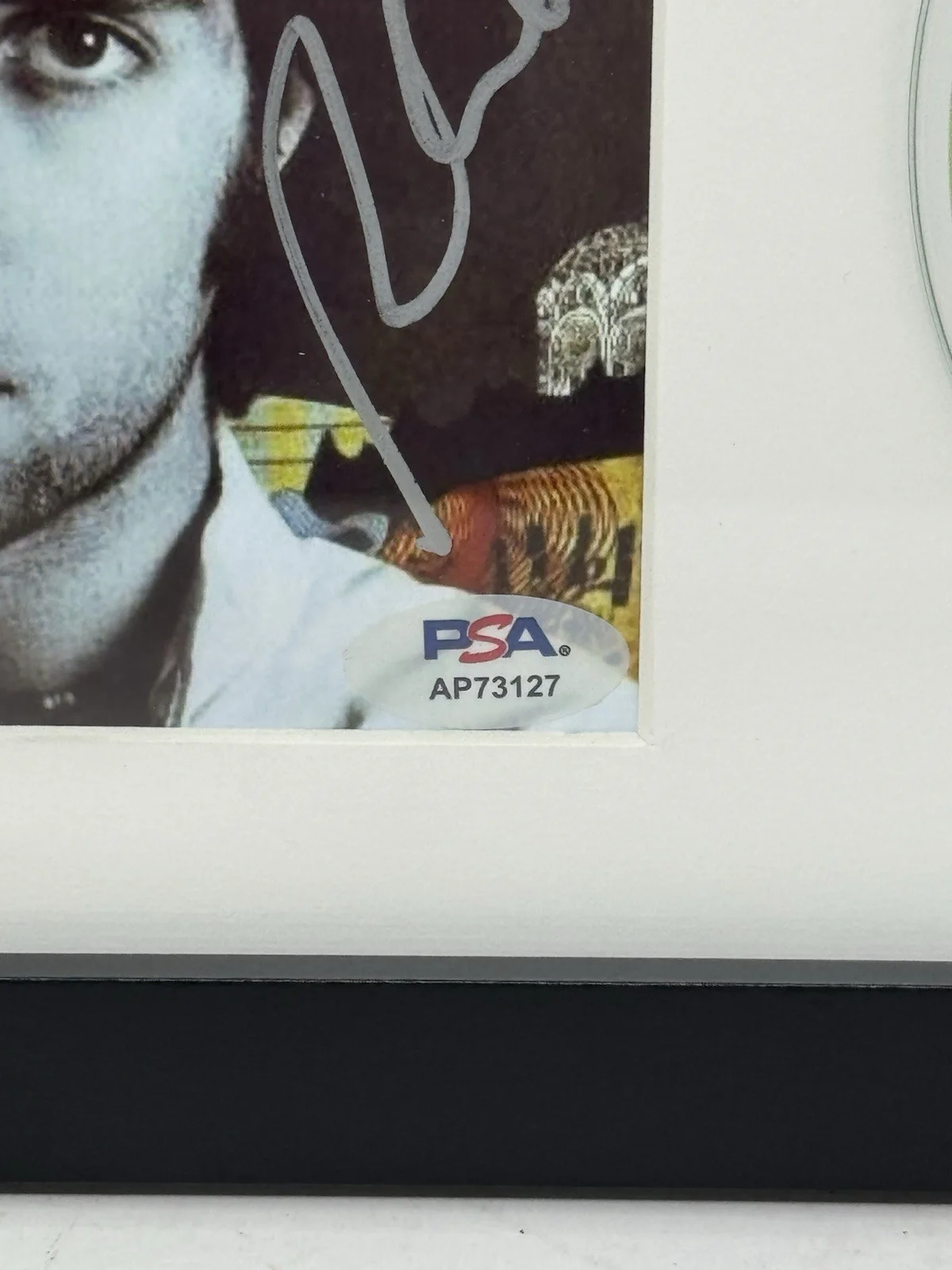 RUFUS WAINWRIGHT SIGNED AUTOGRAPH SELF TITLED CD FRAMED PSA/DNA COA FOOLISH LOVE, image 3