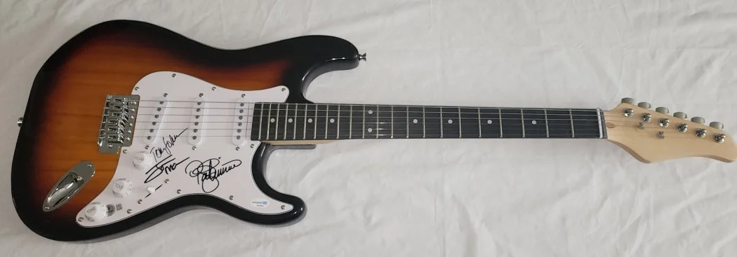 The Doobie Brothers Signed Guitar Tom Johnston Patrick Simmons John McFee BAS, image 2